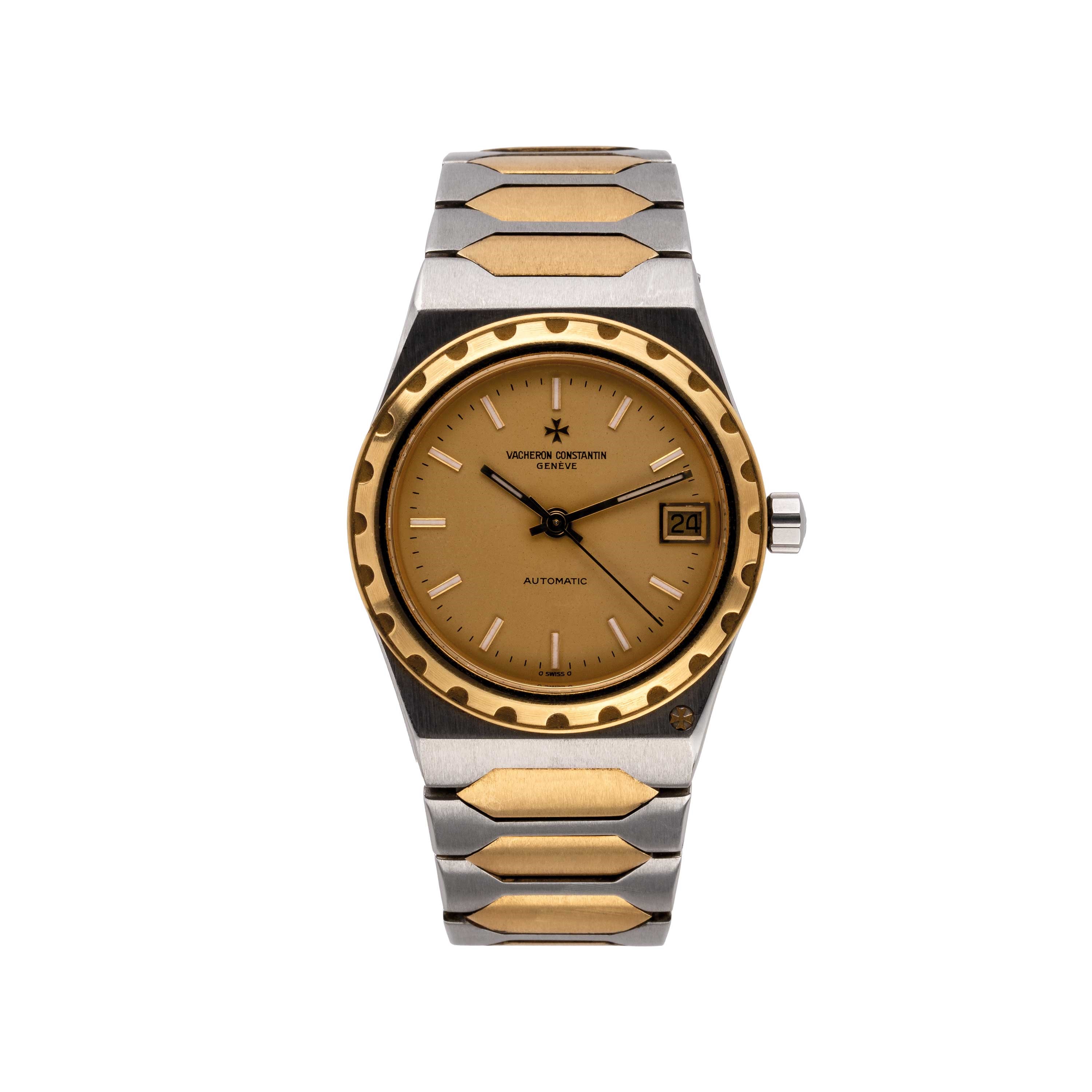 VACHERON CONSTANTIN - 222OROLOGIO A CARICA AUTOMATICA IN ORO GIALLO 18KT E ACCIAIO CON QUADRANTE ...