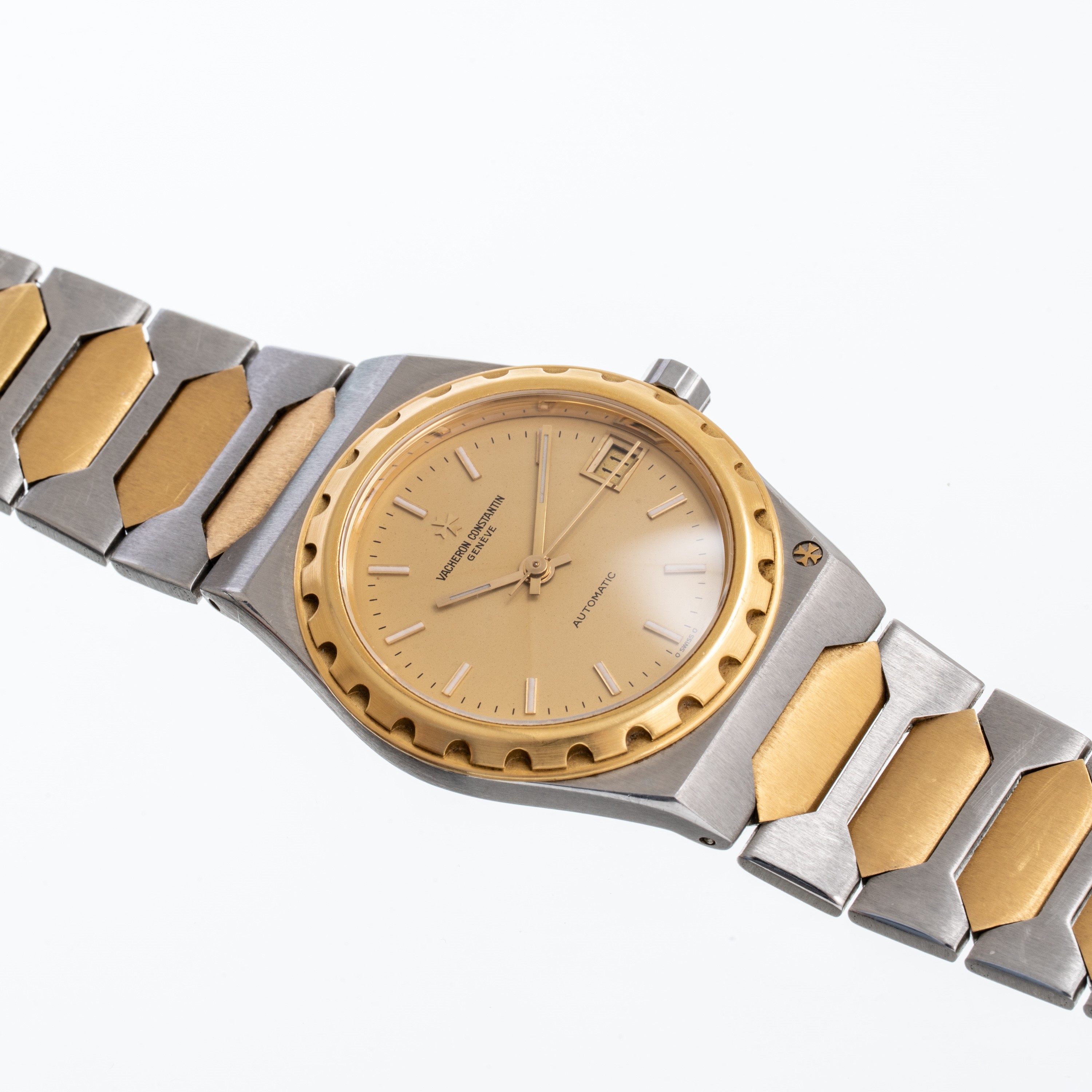 VACHERON CONSTANTIN - 222OROLOGIO A CARICA AUTOMATICA IN ORO GIALLO 18KT E ACCIAIO CON QUADRANTE ...