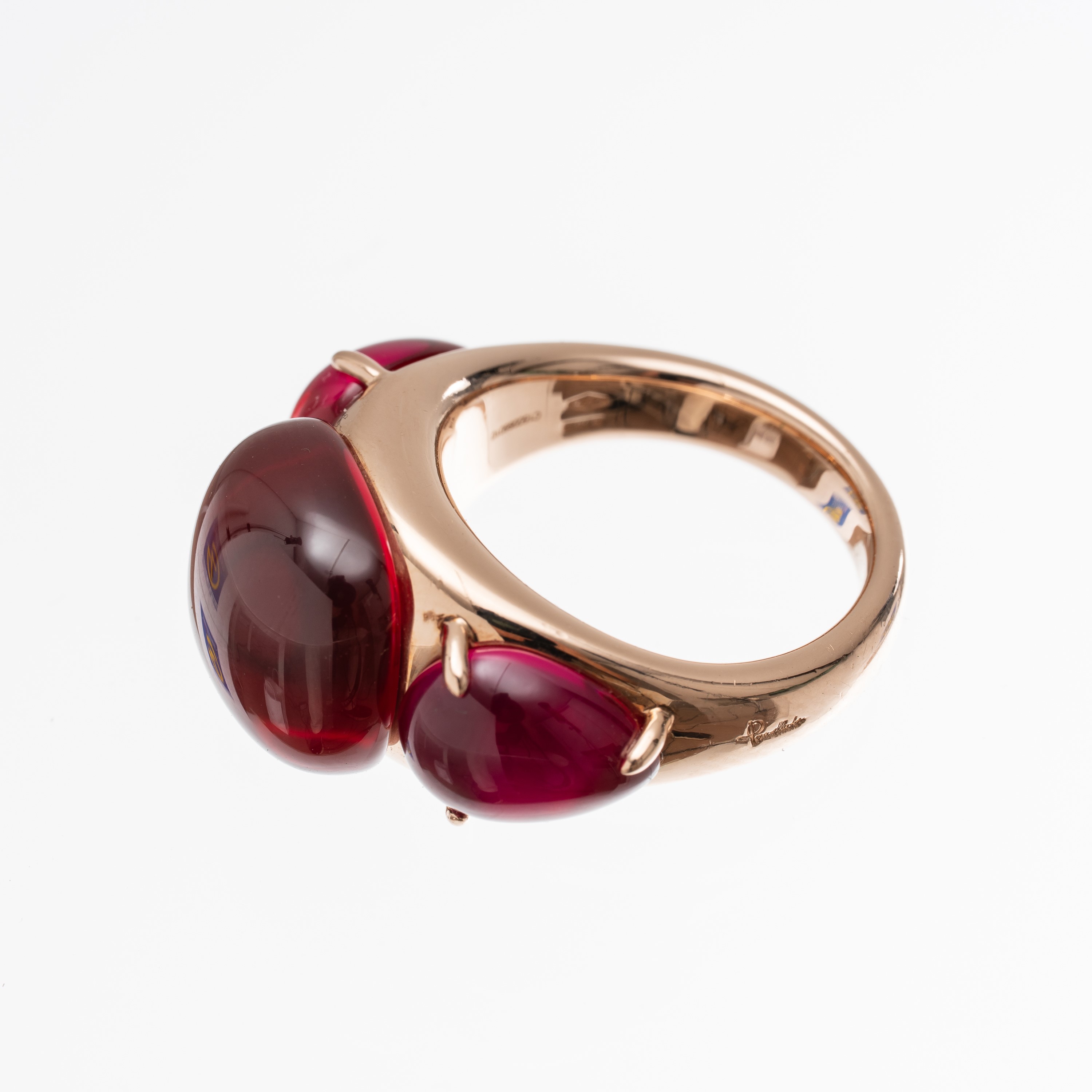 POMELLATO - PARURE "ROUGE PASSION" IN ORO ROSA 9 KT