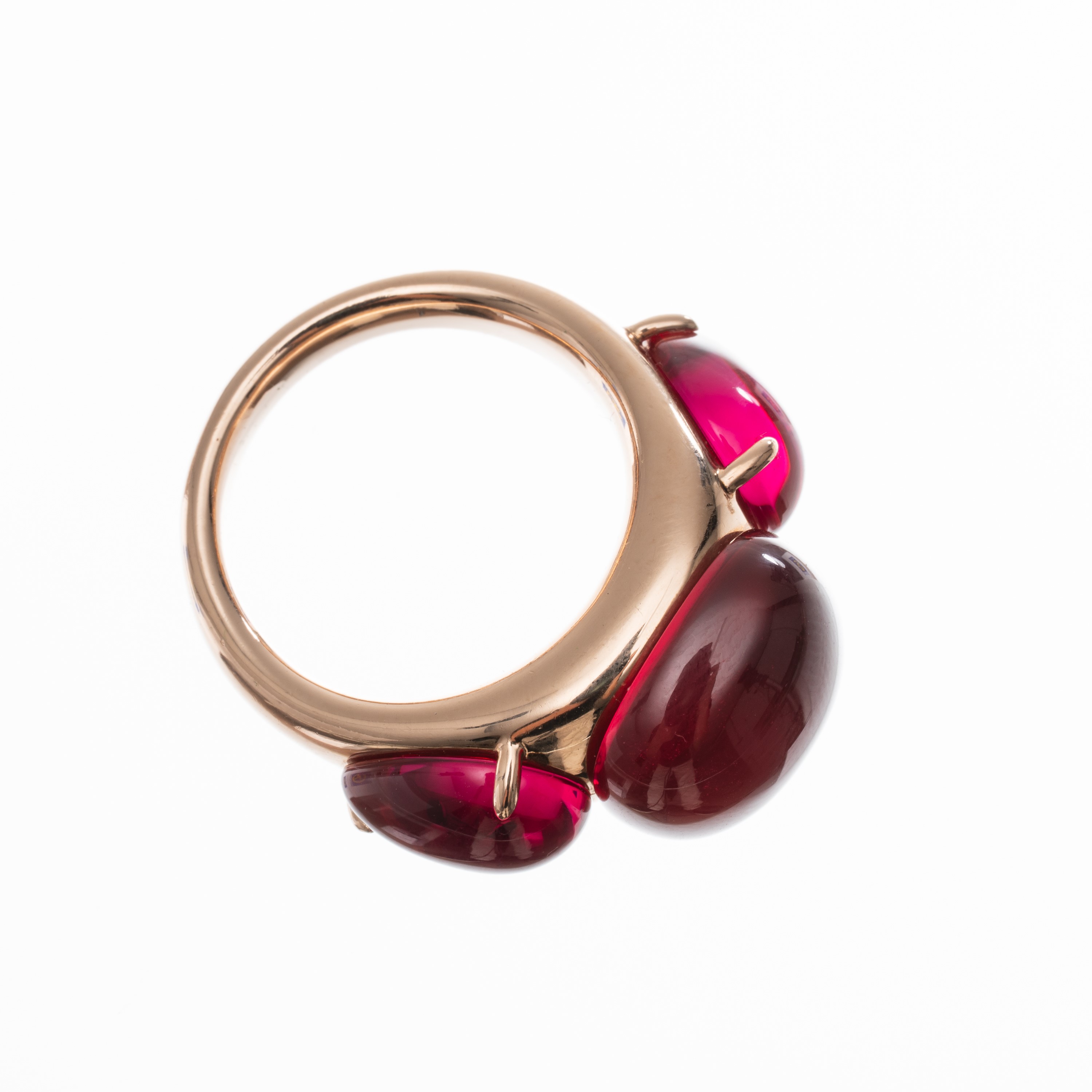 POMELLATO - PARURE "ROUGE PASSION" IN ORO ROSA 9 KT