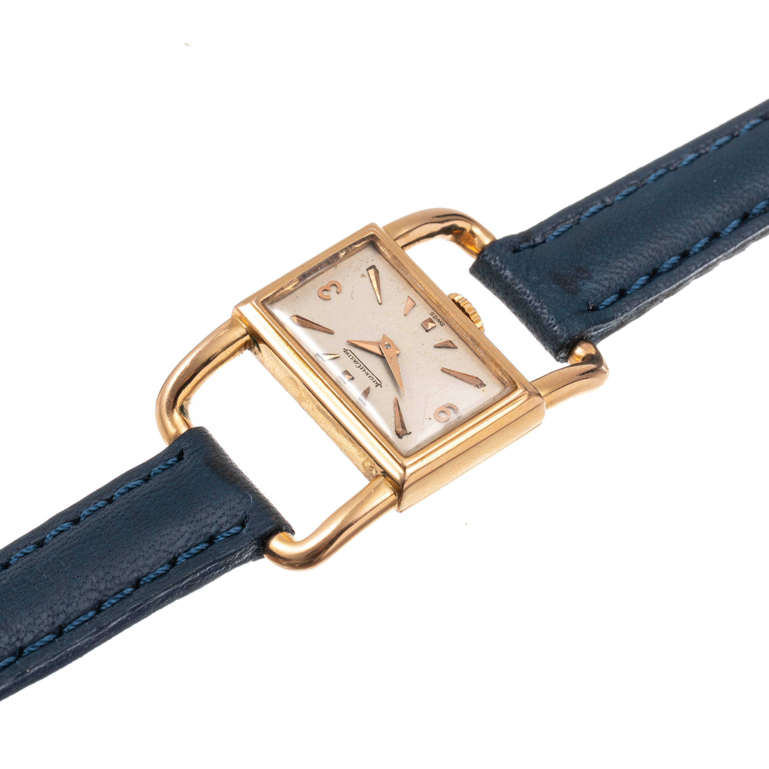 JAEGER LECOULTRE - LUCCHETTOOROLOGIO SOLO TEMPO A CARICA MANUALE IN ORO ROSA 18KT