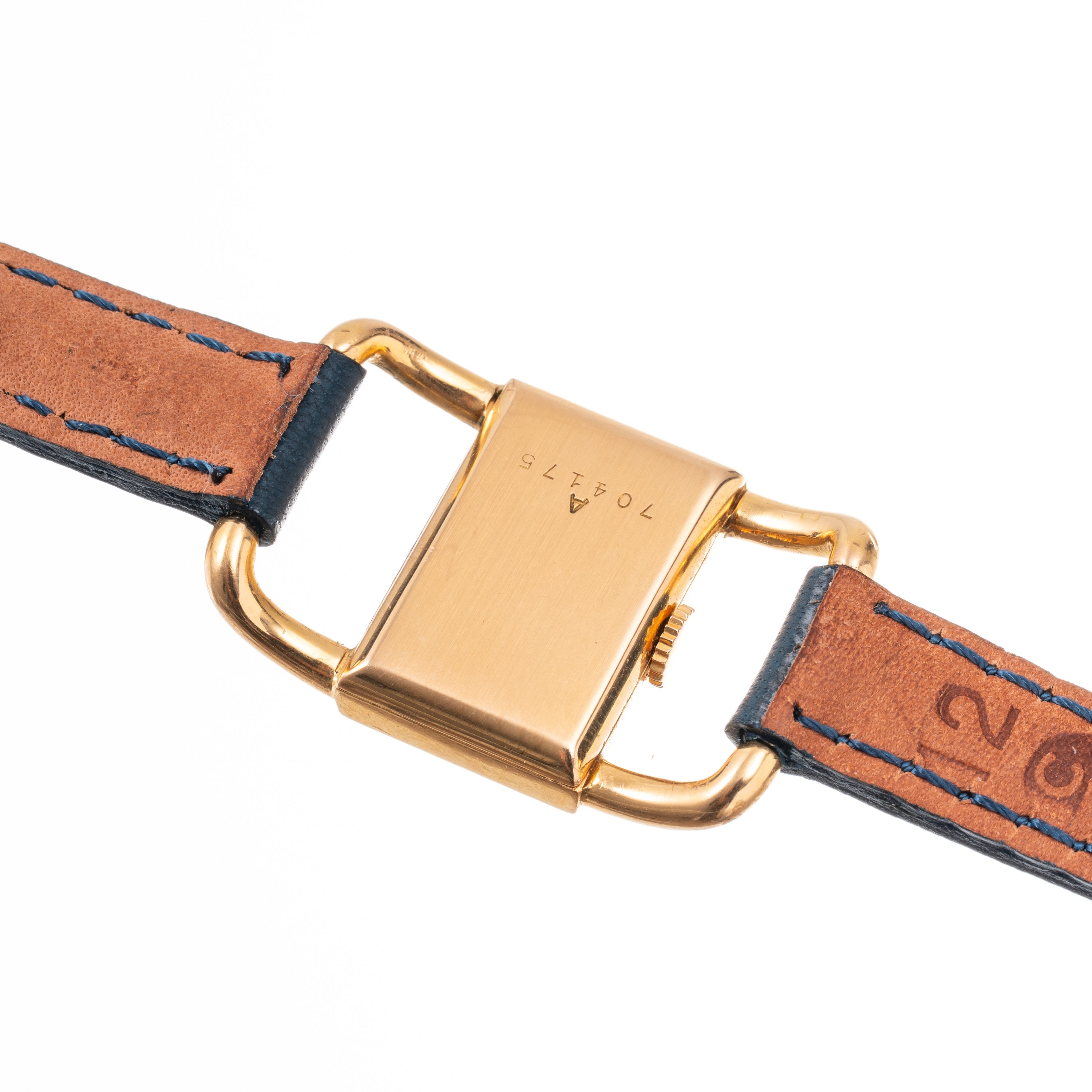 JAEGER LECOULTRE - LUCCHETTOOROLOGIO SOLO TEMPO A CARICA MANUALE IN ORO ROSA 18KT