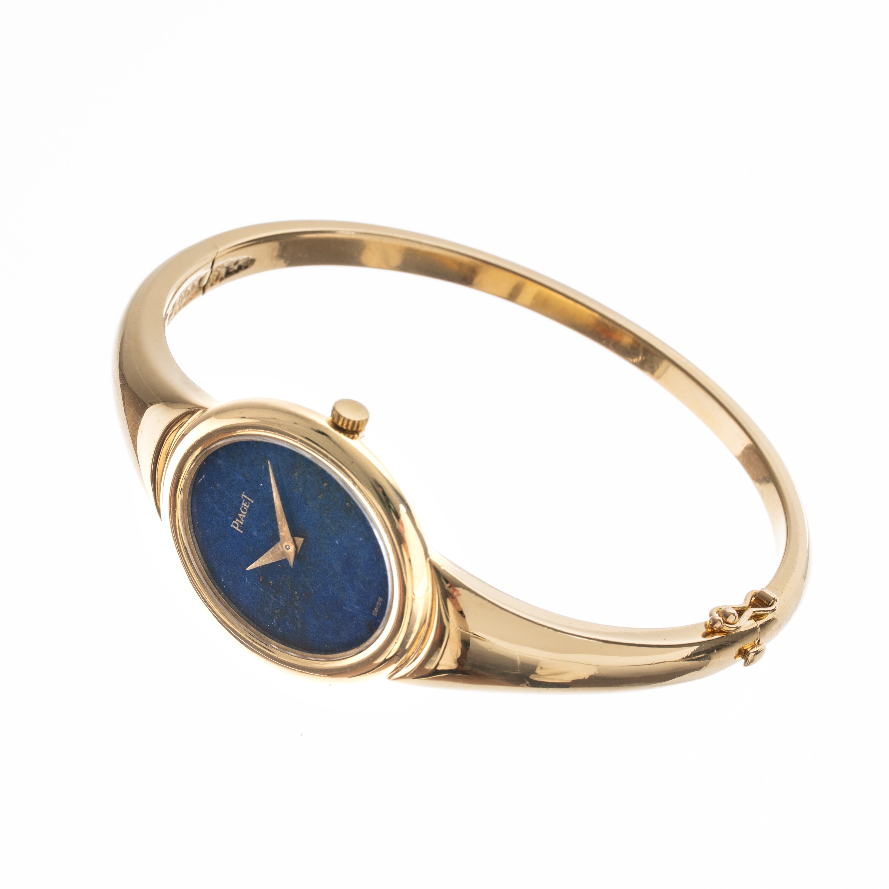 PIAGET - OROLOGIO SOLO TEMPO A CARICA MANAULE IN ORO GIALLO 18KT CON QUADRANTE IN LAPISLAZZULI E ...