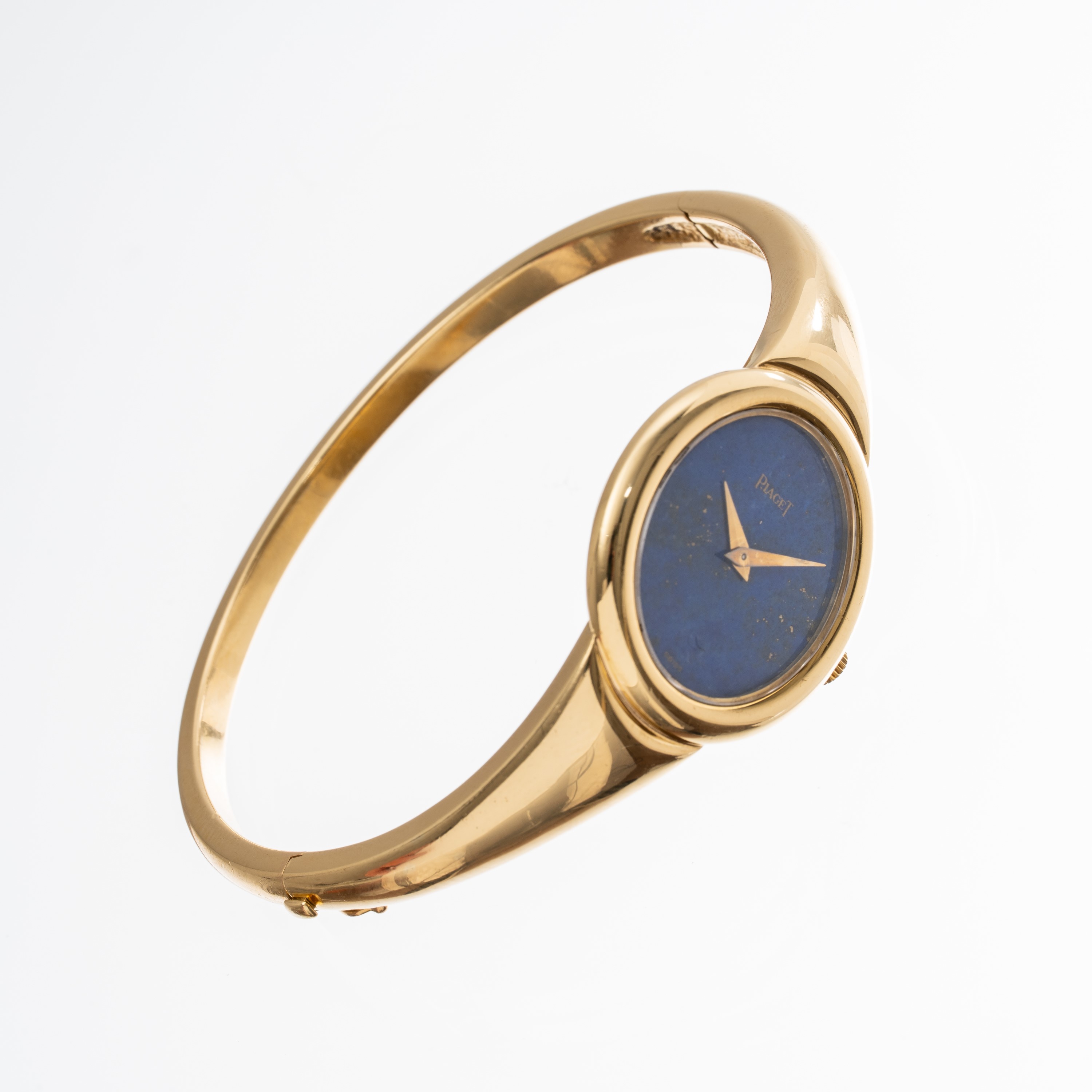 PIAGET - OROLOGIO SOLO TEMPO A CARICA MANAULE IN ORO GIALLO 18KT CON QUADRANTE IN LAPISLAZZULI E ...