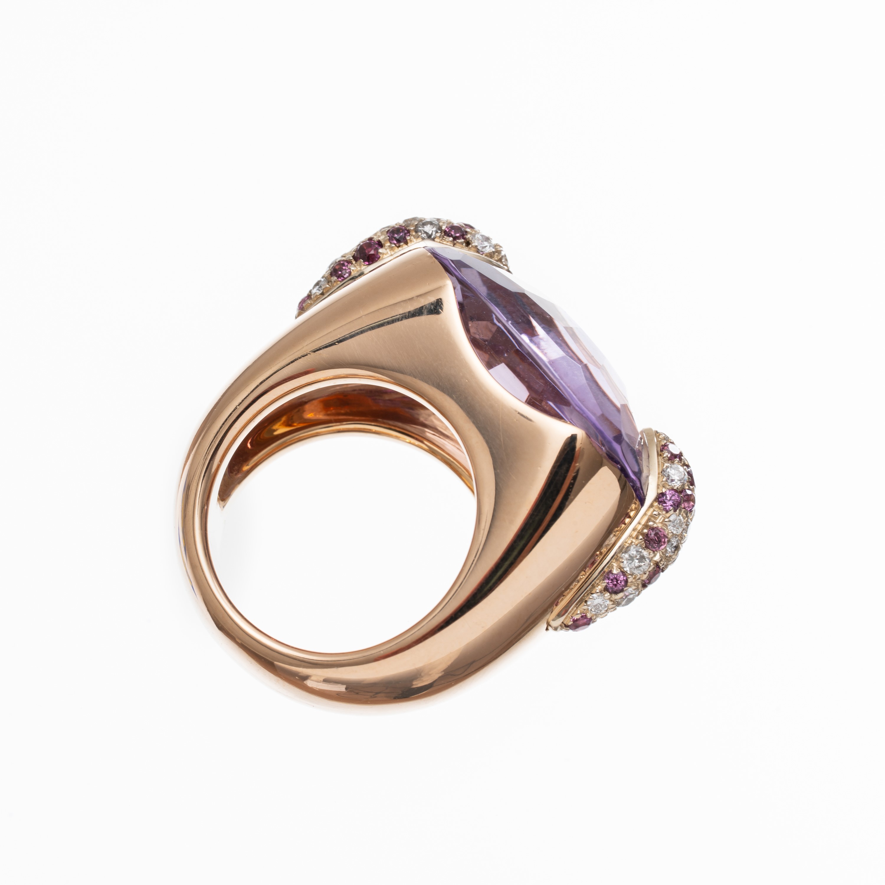 POMELLATO - ANELLO IN ORO ROSA 18 KT MODELLO PIN UP