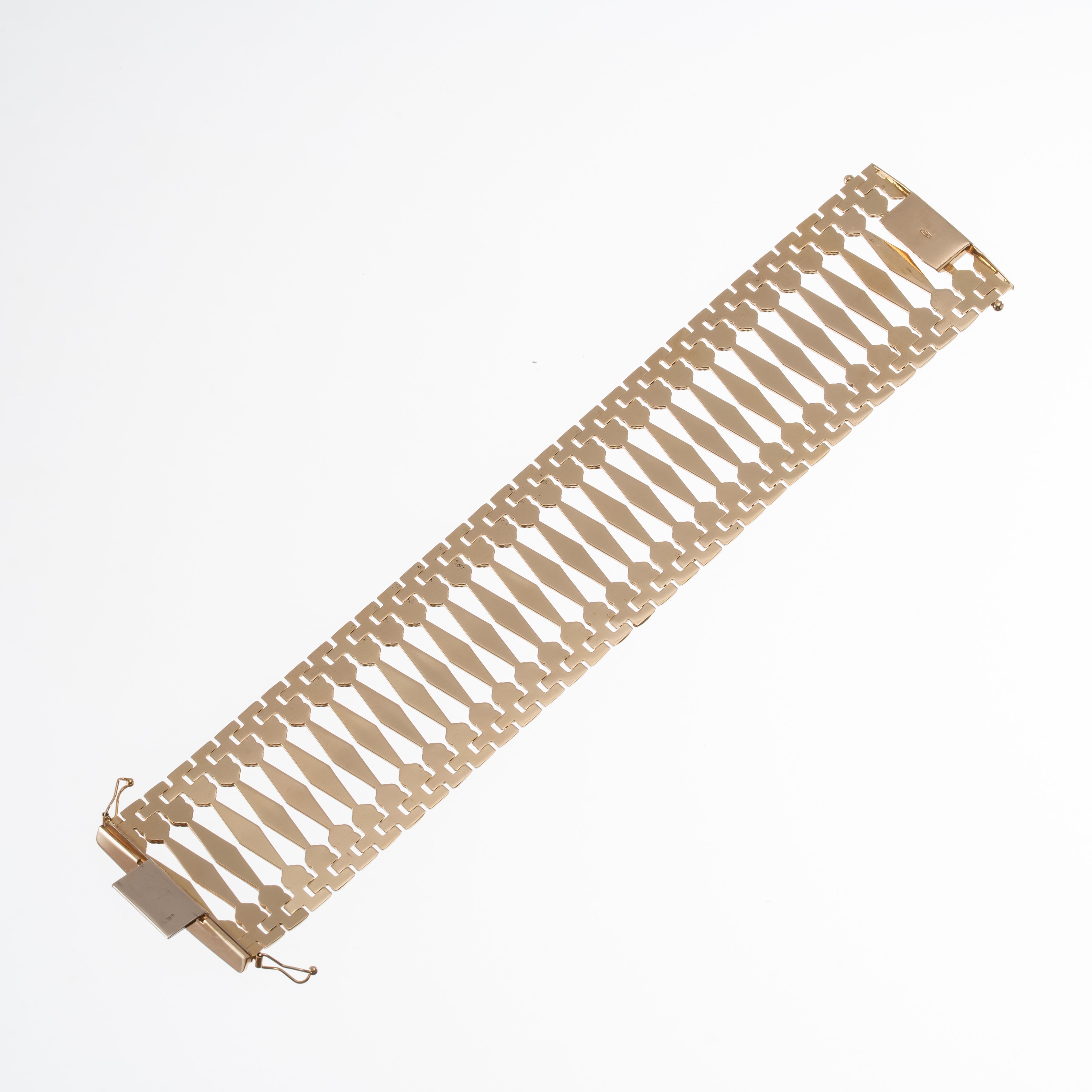 BRACCIALE IN ORO GIALLO 18 KT STAMPATO