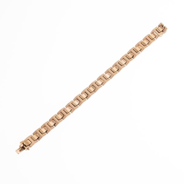 BRACCIALE IN ORO GIALLO 18 KT STAMPATO