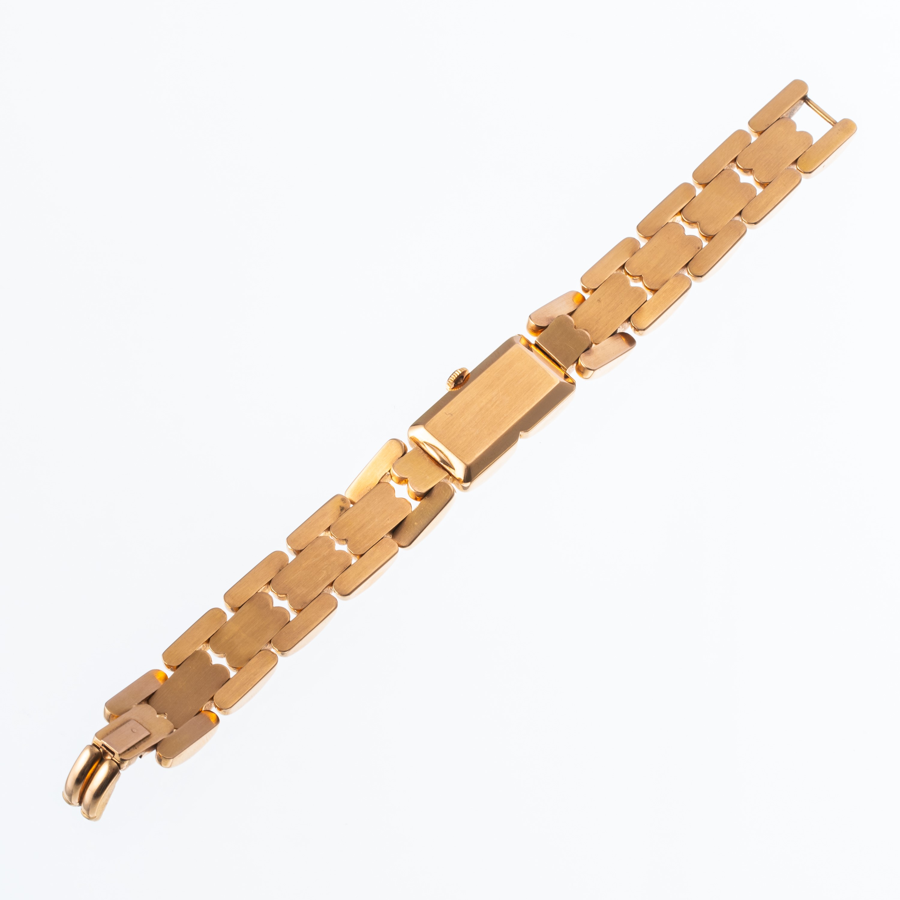 PATEK PHILIPPE - OROLOGIO IN ORO ROSA 18KT A CARICA MANUALE CON BRACCIALE INTEGRATO