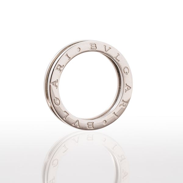 BULGARI - BULGARI - ANELLO B 0 IN ORO BIANCO 18 KT