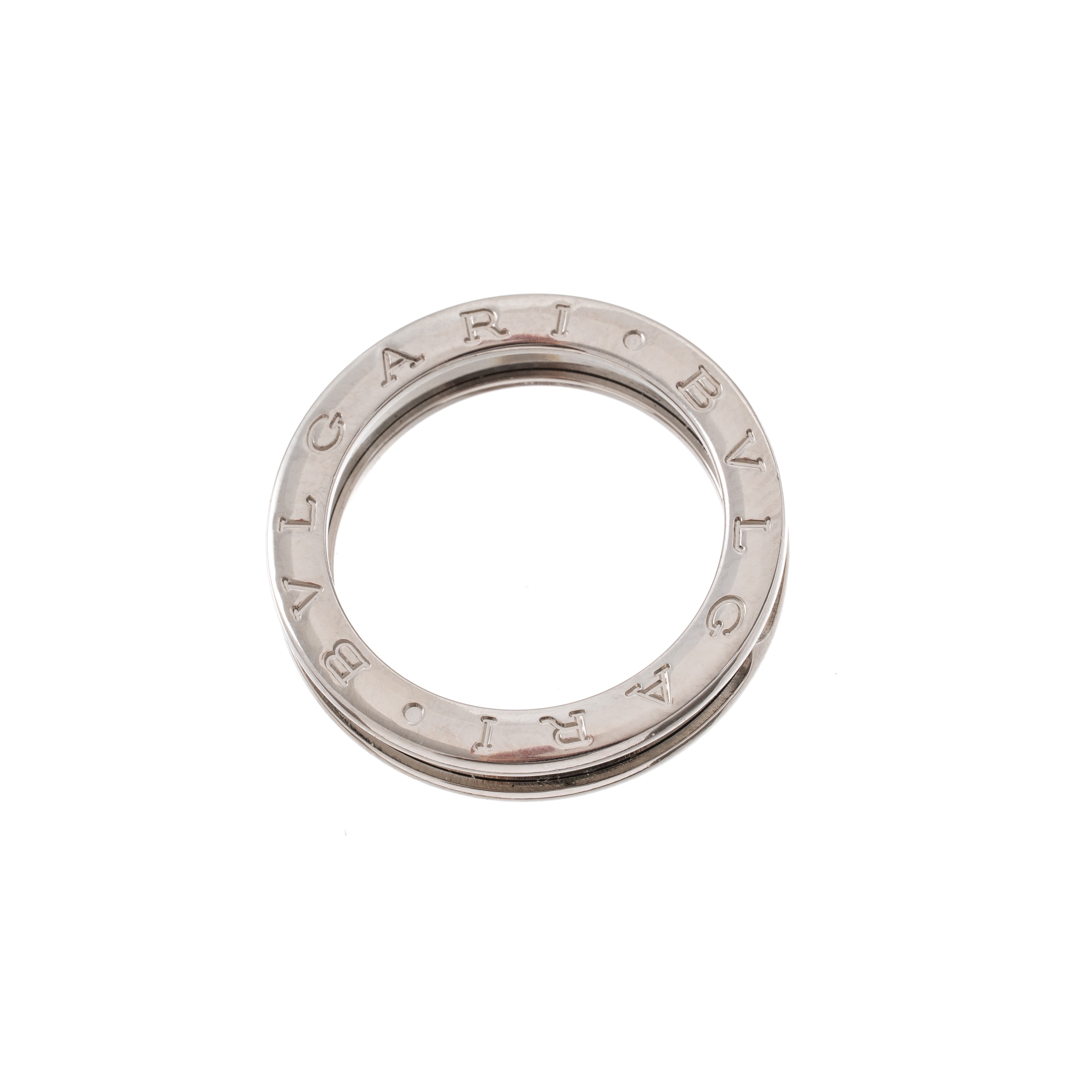BULGARI - ANELLO B 0 IN ORO BIANCO 18 KT