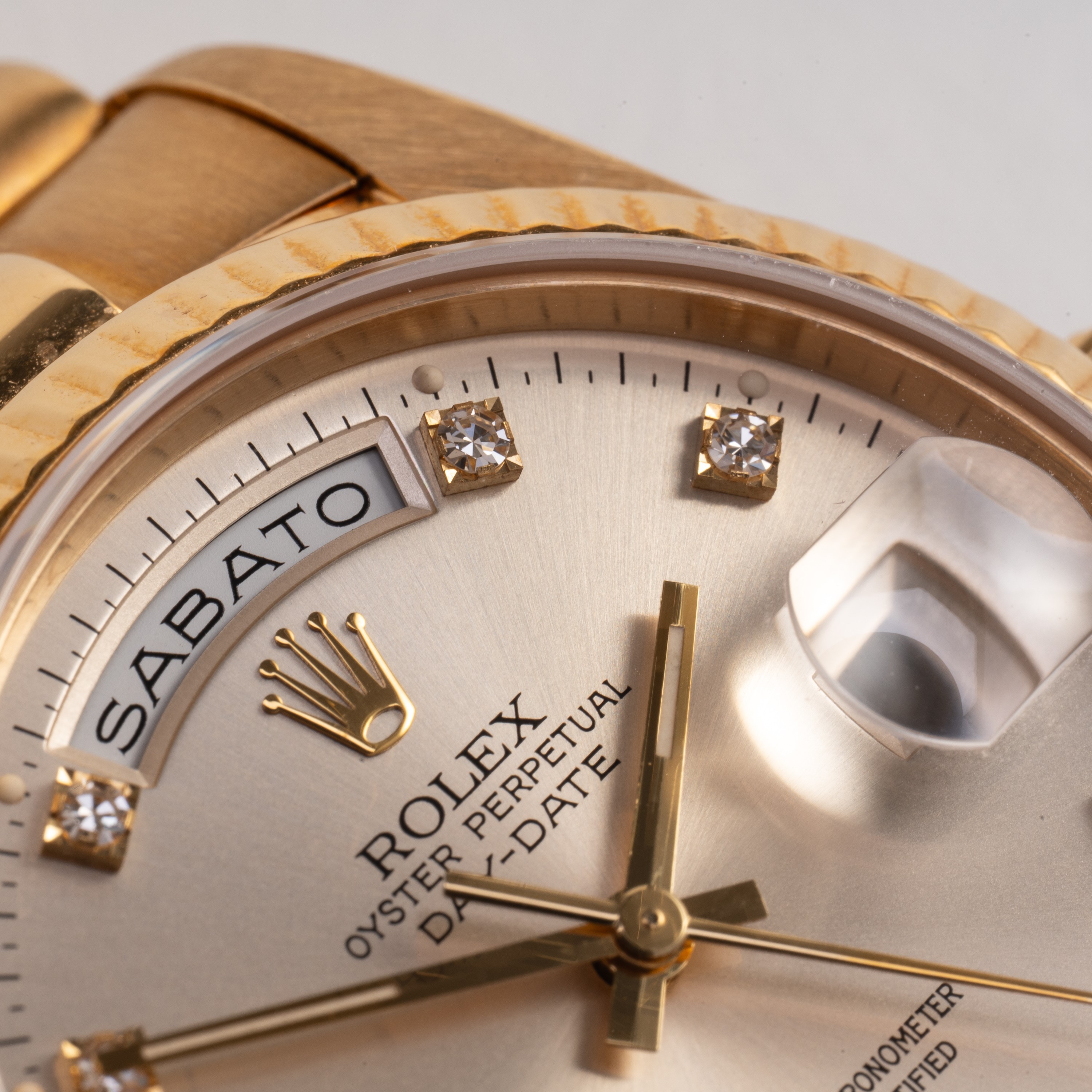 ROLEX - DAY DATE OROLOGIO ‘DAY DATE’ IN ORO GIALLO 18KT A CARICA AUTOMATICA CON BRACCIALE ‘PRESID...