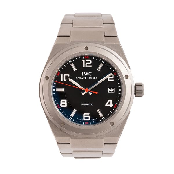 IWC - IWC - INGENIEUR AMG TITANIUM AUTOMATIC TITANIUM TIME-ONLY WATCH MADE FOR THE MERCEDES AMG RACING TEAM