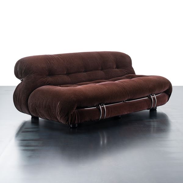 Afra e Tobia Scarpa - AFRA & TOBIA SCARPA, DIVANO A DUE POSTI 'SORIANA'