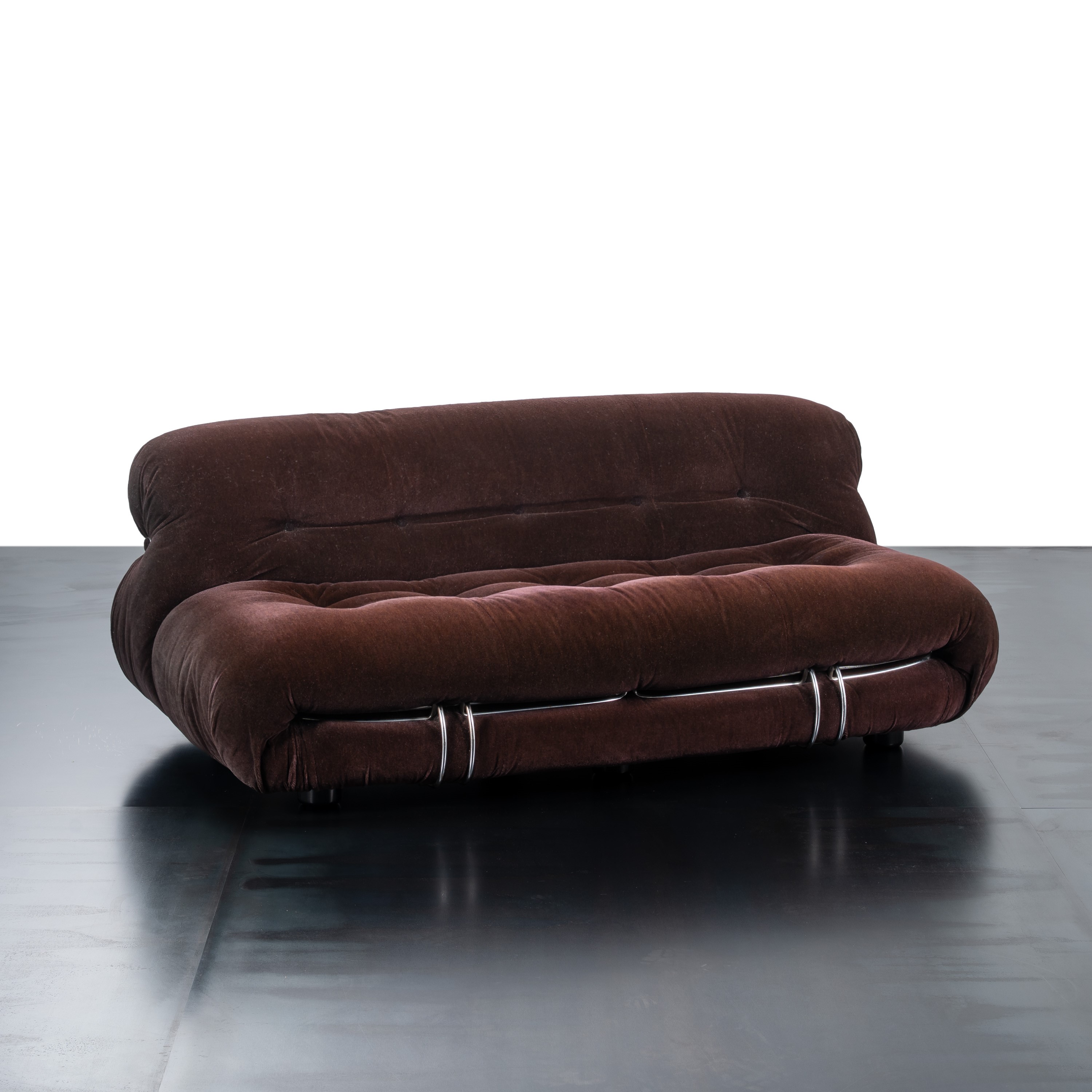 AFRA & TOBIA SCARPA, DIVANO A DUE POSTI 'SORIANA'