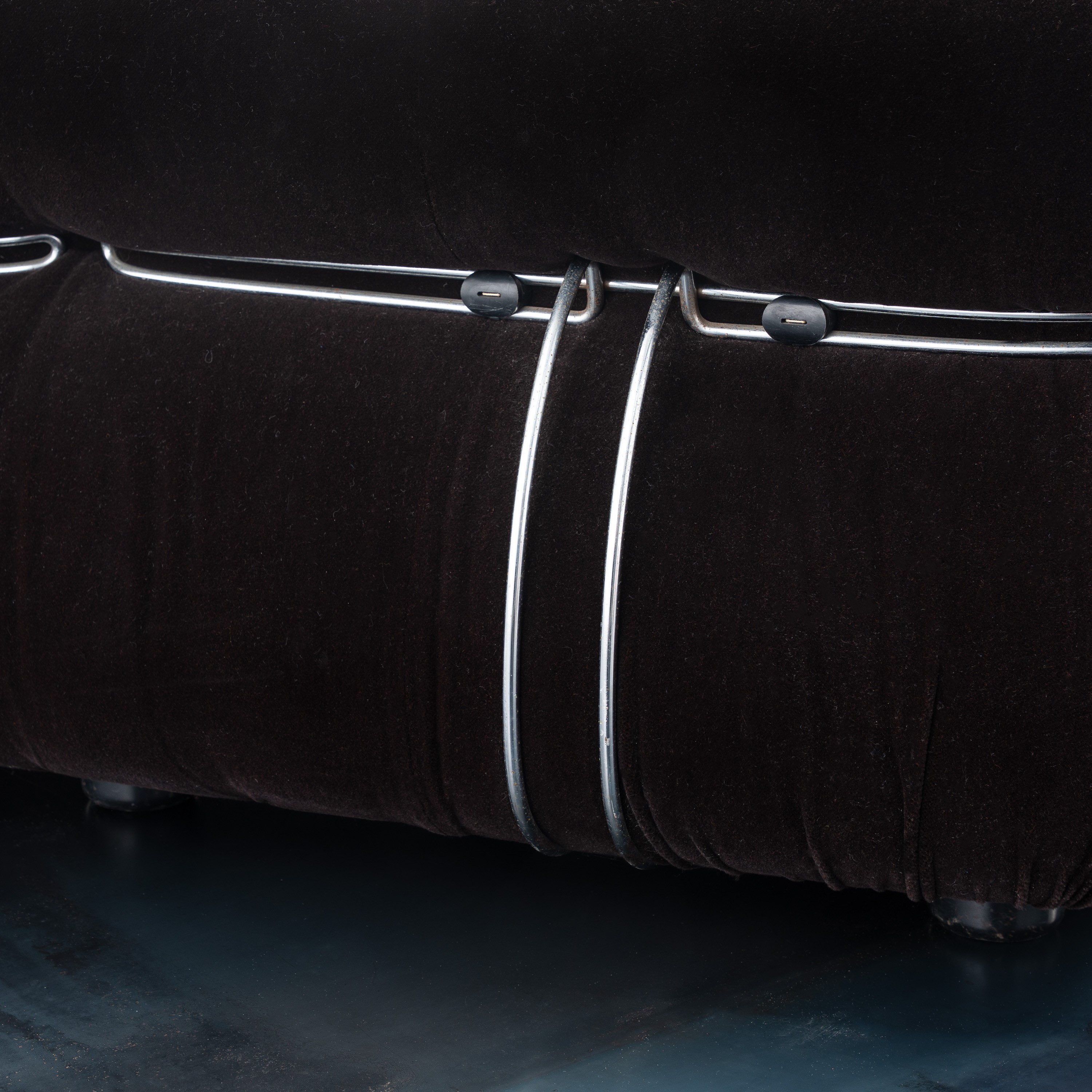 AFRA & TOBIA SCARPA, DIVANO A DUE POSTI 'SORIANA'