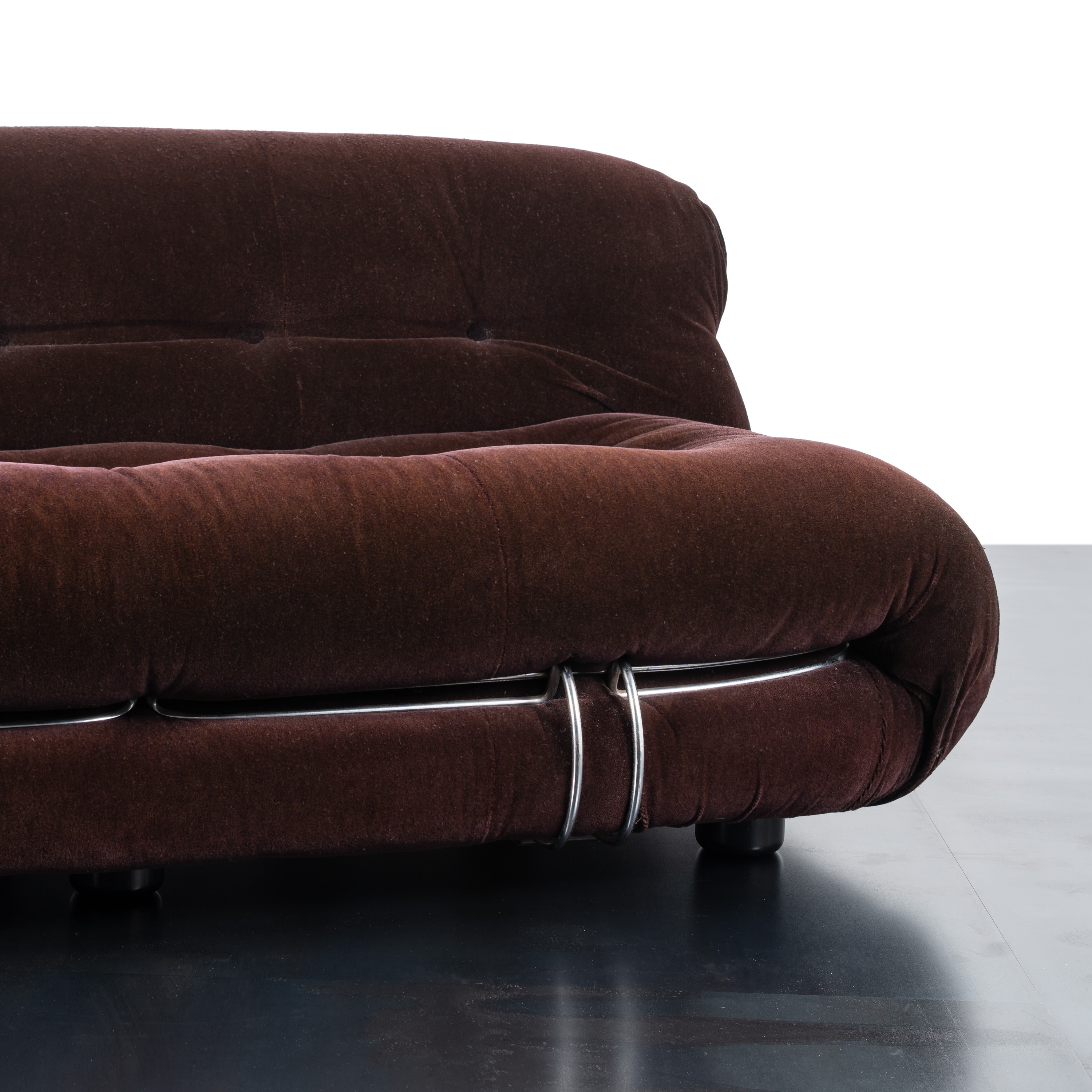 AFRA & TOBIA SCARPA, DIVANO A DUE POSTI 'SORIANA'