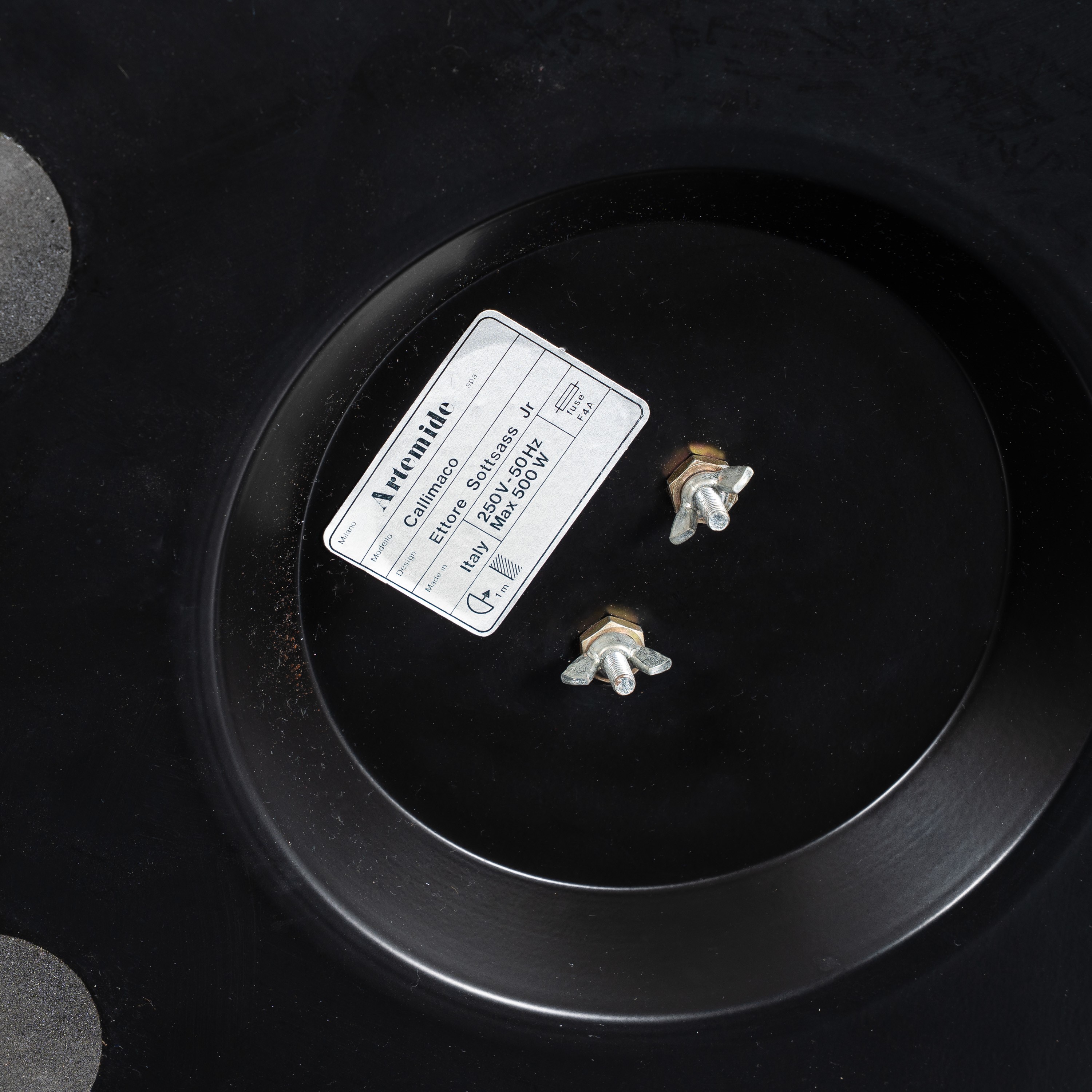 ETTORE SOTTSASS, LAMPADA DA TERRA CALLIMACO