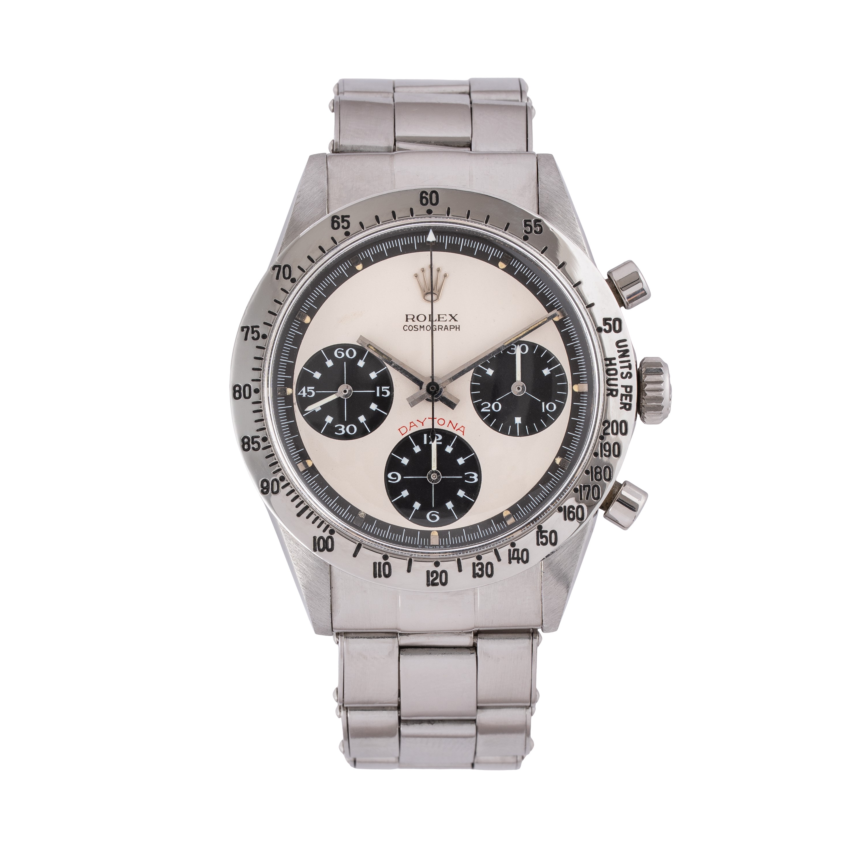 ROLEX - DAYTONA CRONOGRAFO A CARICA MANUALE IN ACCIAIO CON QUADRANTE 'PAUL NEWMAN'