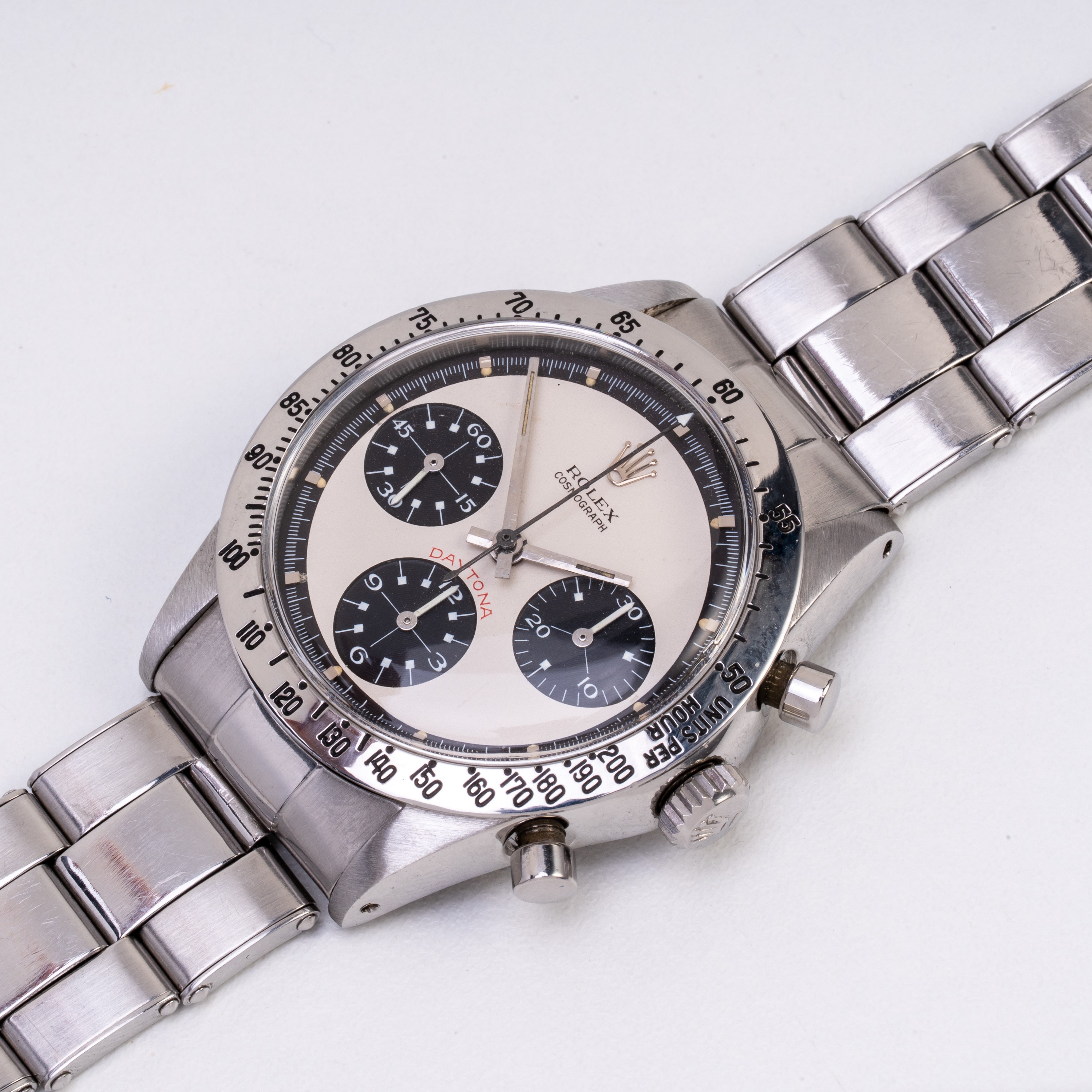 ROLEX - DAYTONA CRONOGRAFO A CARICA MANUALE IN ACCIAIO CON QUADRANTE 'PAUL NEWMAN'