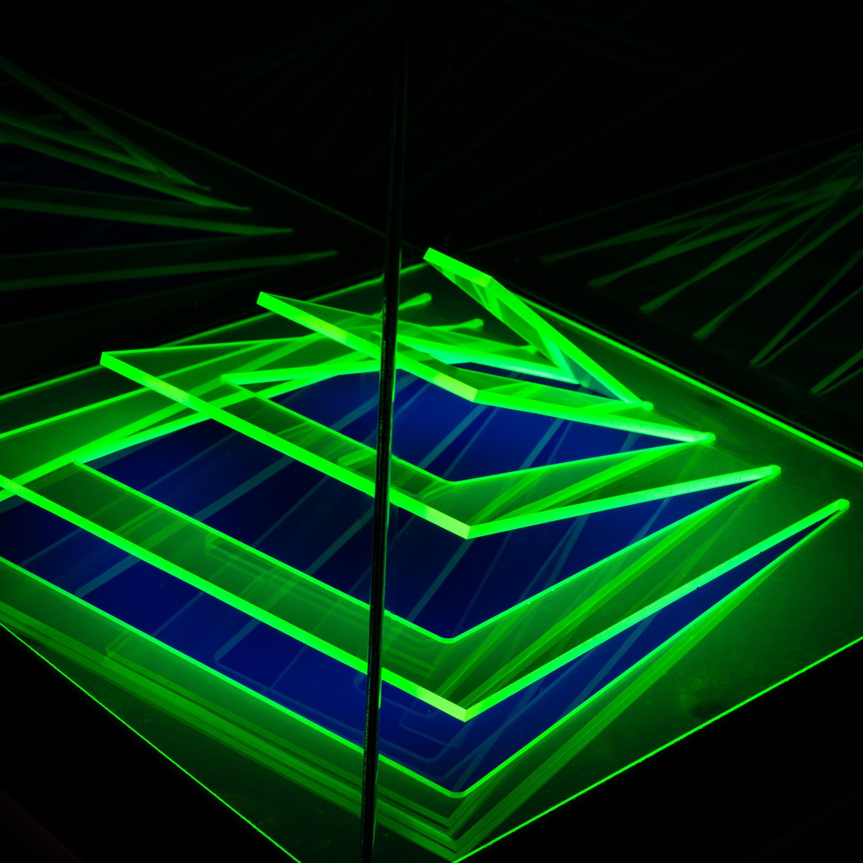 JAMES RIVIÈRE, LAMPADA DA TAVOLO 'CUBO DI TEO'