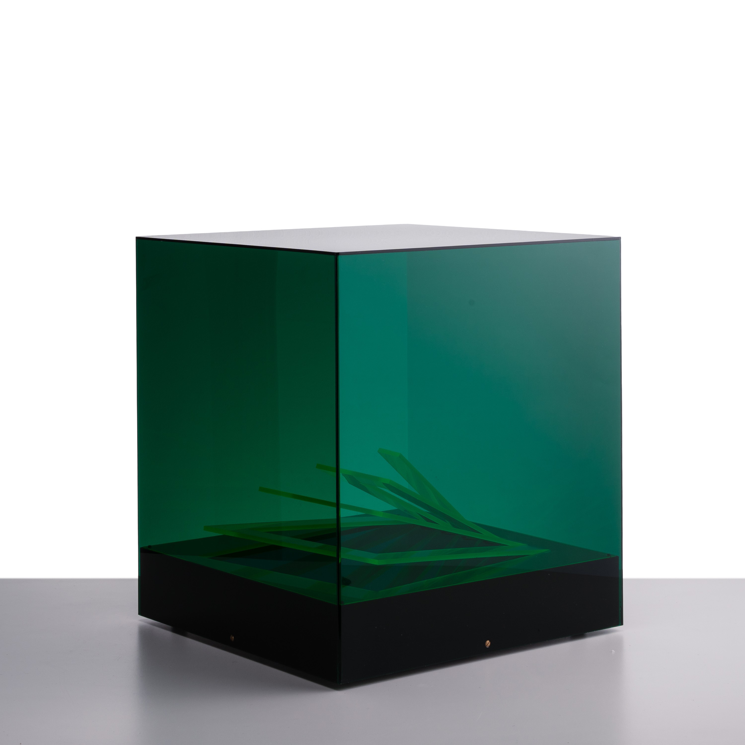 JAMES RIVIÈRE, LAMPADA DA TAVOLO 'CUBO DI TEO'