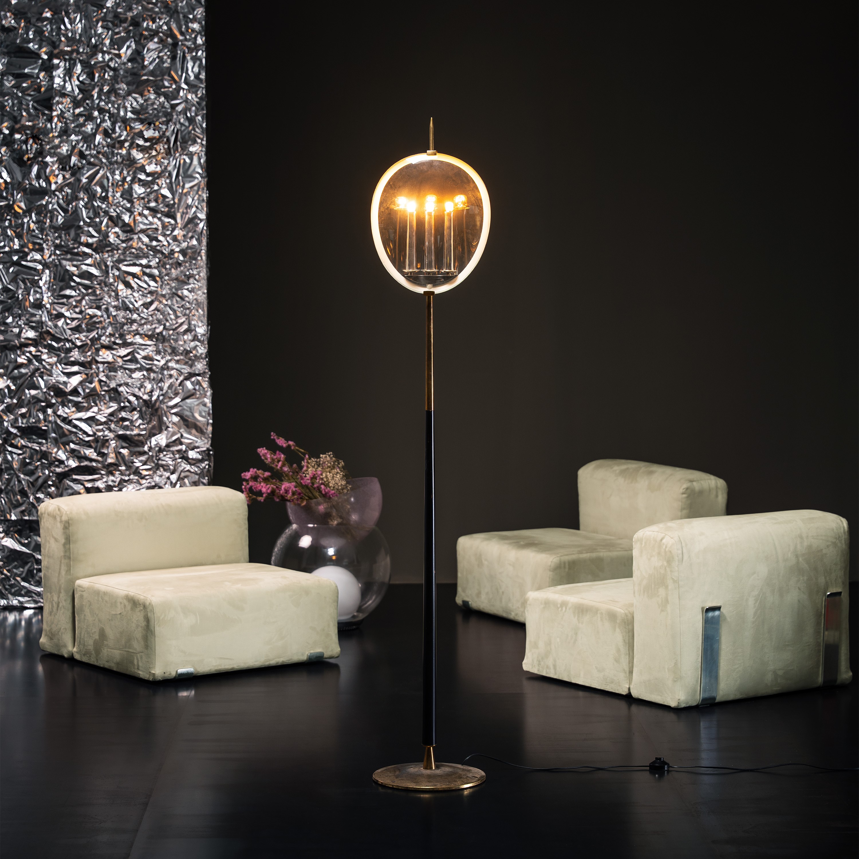 GAE AULENTI, GRANDE LAMPADA 'GIOVA'