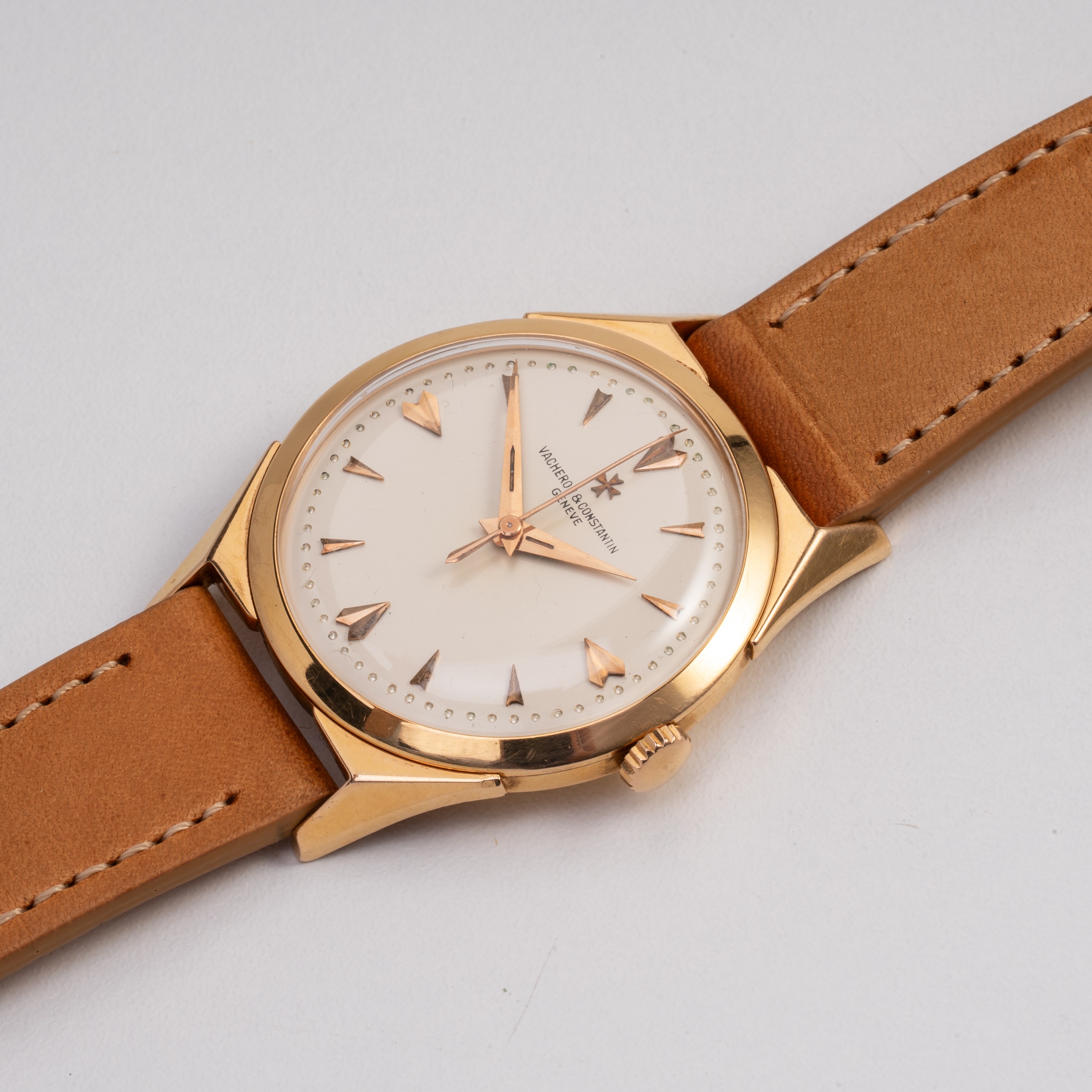 VACHERON CONSTANTIN - CHRONOMETRE ROYAL OROLOGIO SOLO TEMPO A CARICA MANUALE IN ORO GIALLO 18KT C...