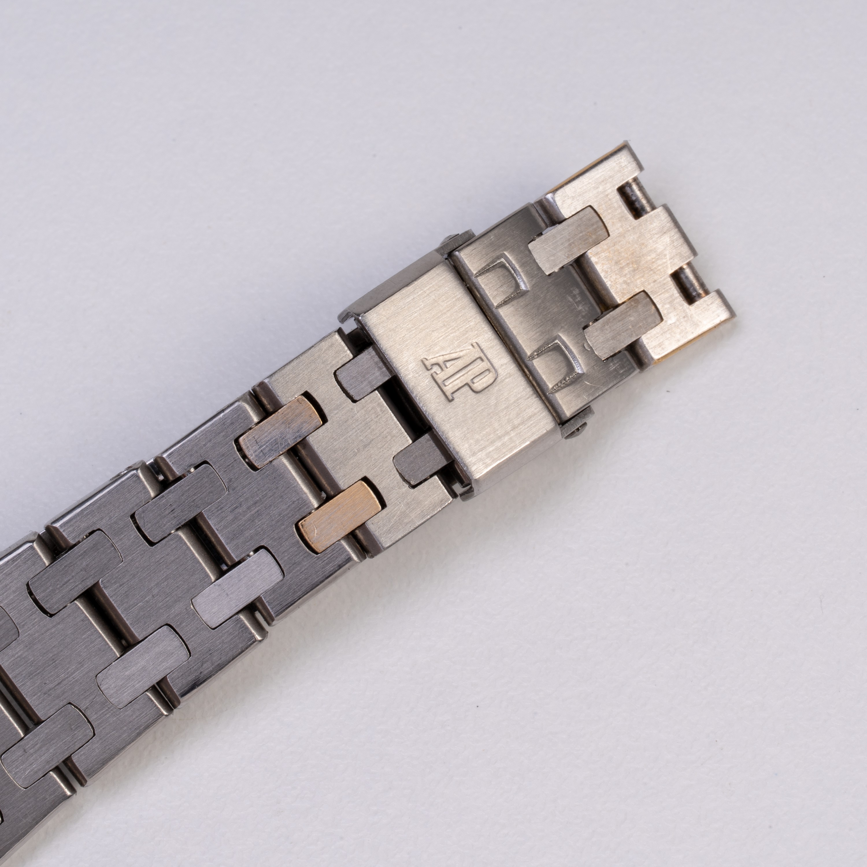 AUDEMARS PIGUET - ROYAL OAK OROLOGIO SOLO TEMPO IN ACCIAIO AL QUARZO CON QUADRANTE TROPICALE