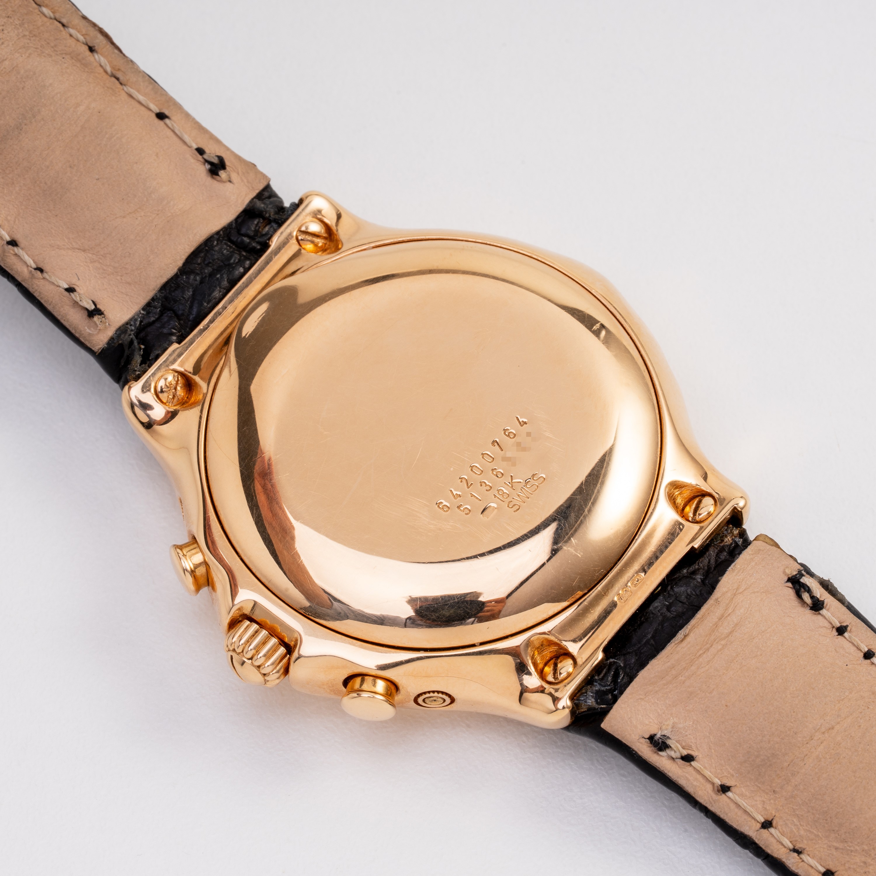 EBEL - 1911 CRONOGRAFO CALENDARIO PERPETUO CON FASI LUNA A CARICA AUTOMATICA IN ORO ROSA 18KT