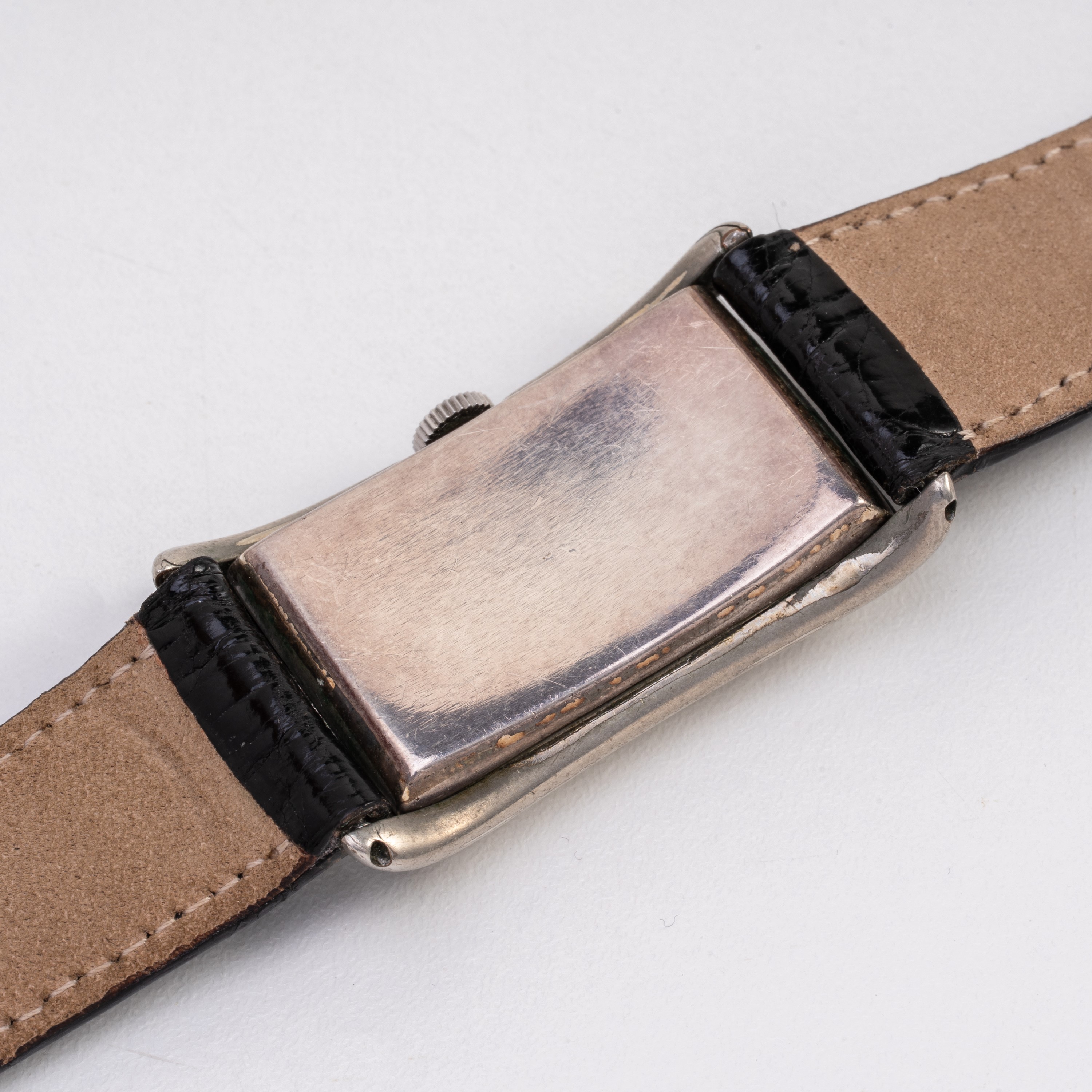 ROLEX - PRINCE OROLOGIO SOLO TEMPO A CARICA MANUALE IN ARGENTO CON QUADRANTE NERO E PICCOLI SECON...