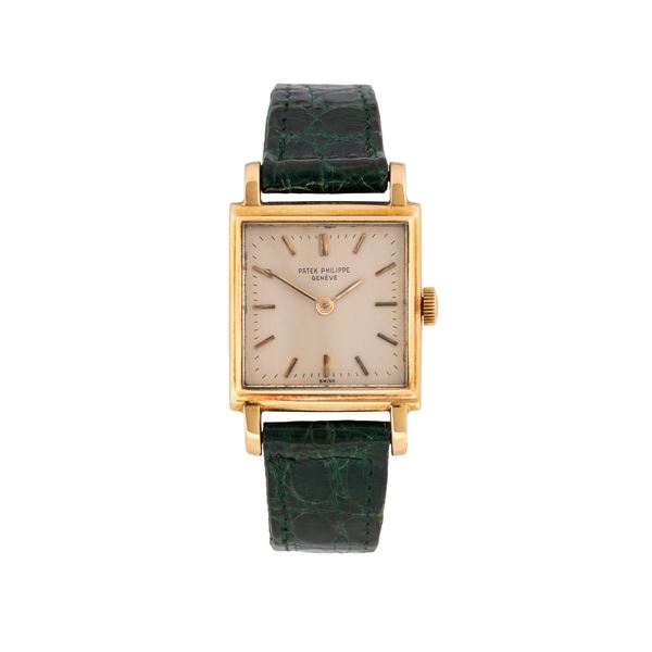 PATEK PHILIPPE - PATEK PHILIPPE 18KT YELLOW GOLD MANUAL WINDING TIME ONLY WATCH