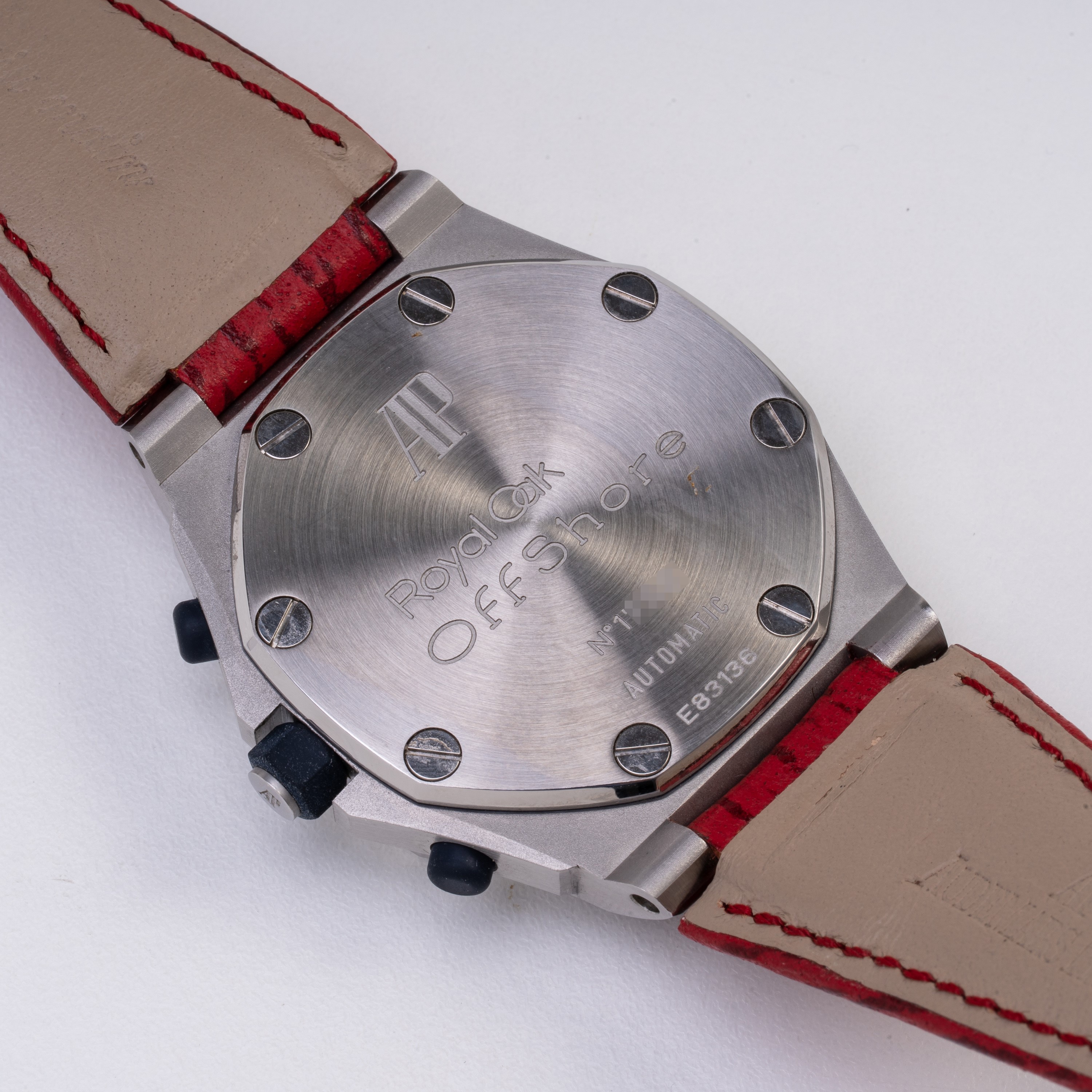 AUDEMARS PIGUET - ROYAL OAK OFFSHORE CRONOGRAFO A CARICA AUTOMATICA IN ACCIAIO CON QUADRANTE TAPI...