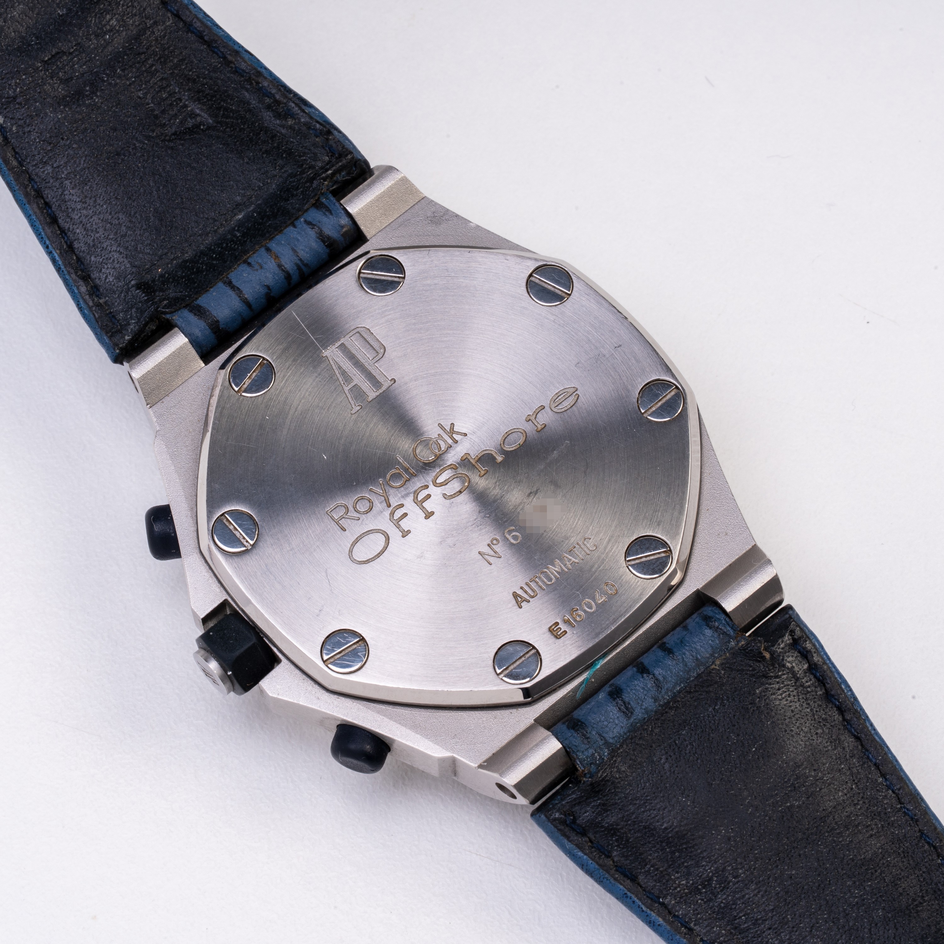 AUDEMARS PIGUET - ROYAL OAK OFFSHORE CRONOGRAFO A CARICA AUTOMATICA IN ACCIAIO CON QUADRANTE TAPI...