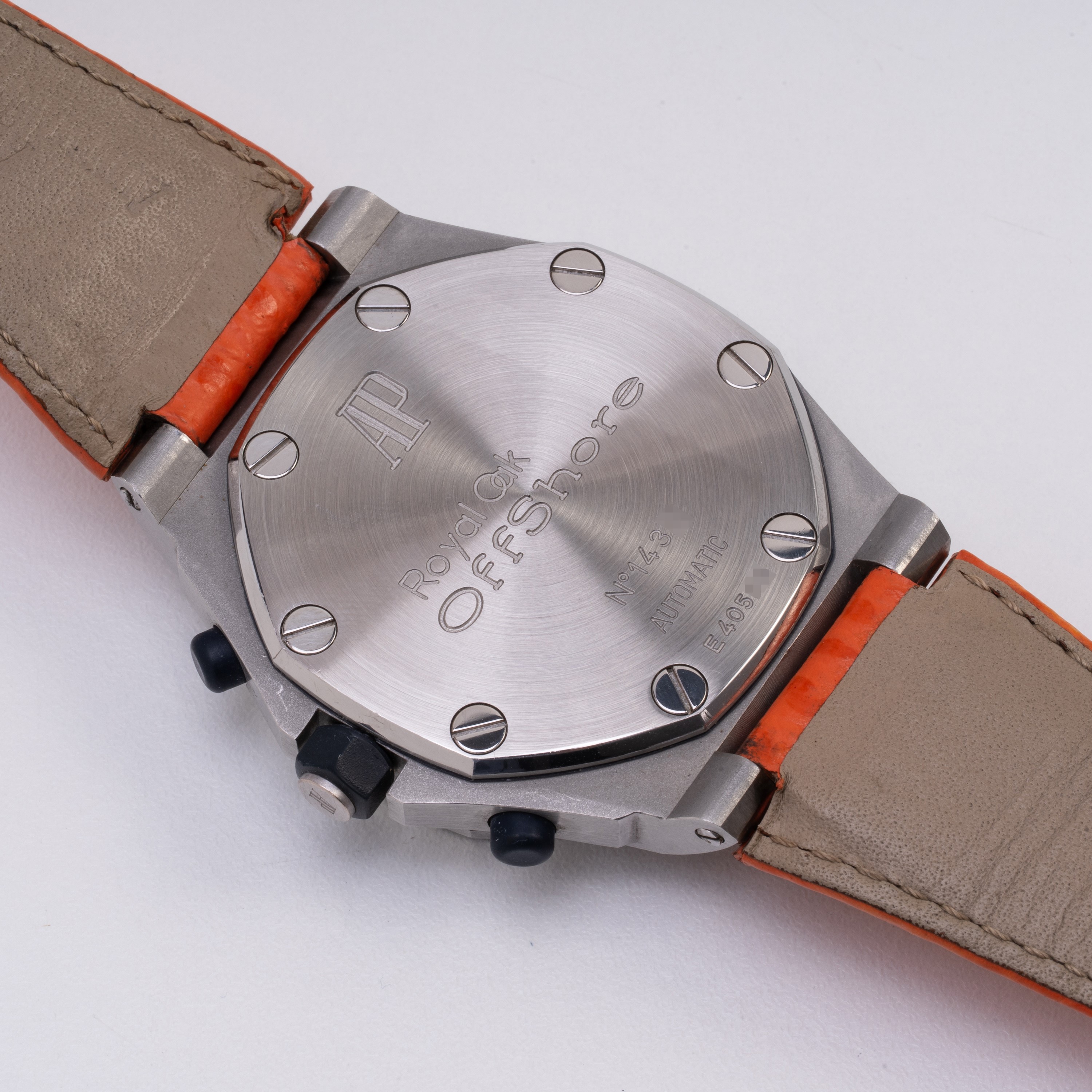AUDEMARS PIGUET - ROYAL OAK OFFSHORE CRONOGRAFO A CARICA AUTOMATICA IN ACCIAIO CON QUADRANTE TAPI...