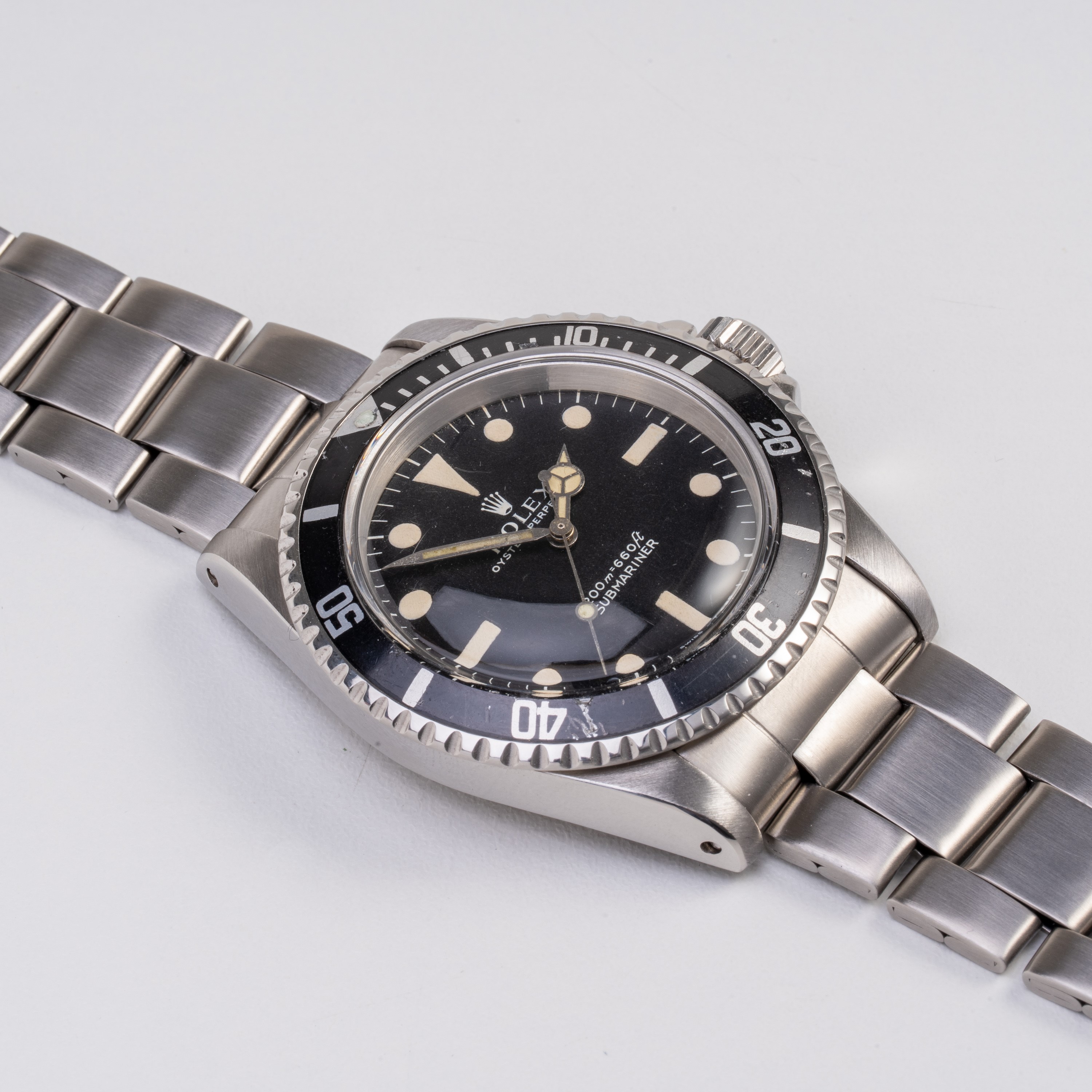 ROLEX - SUBMARINER OROLOGIO SOLO TEMPO A CARICA AUTOMATICA IN ACCIAIO CON QUADRANTE NERO 'METER F...