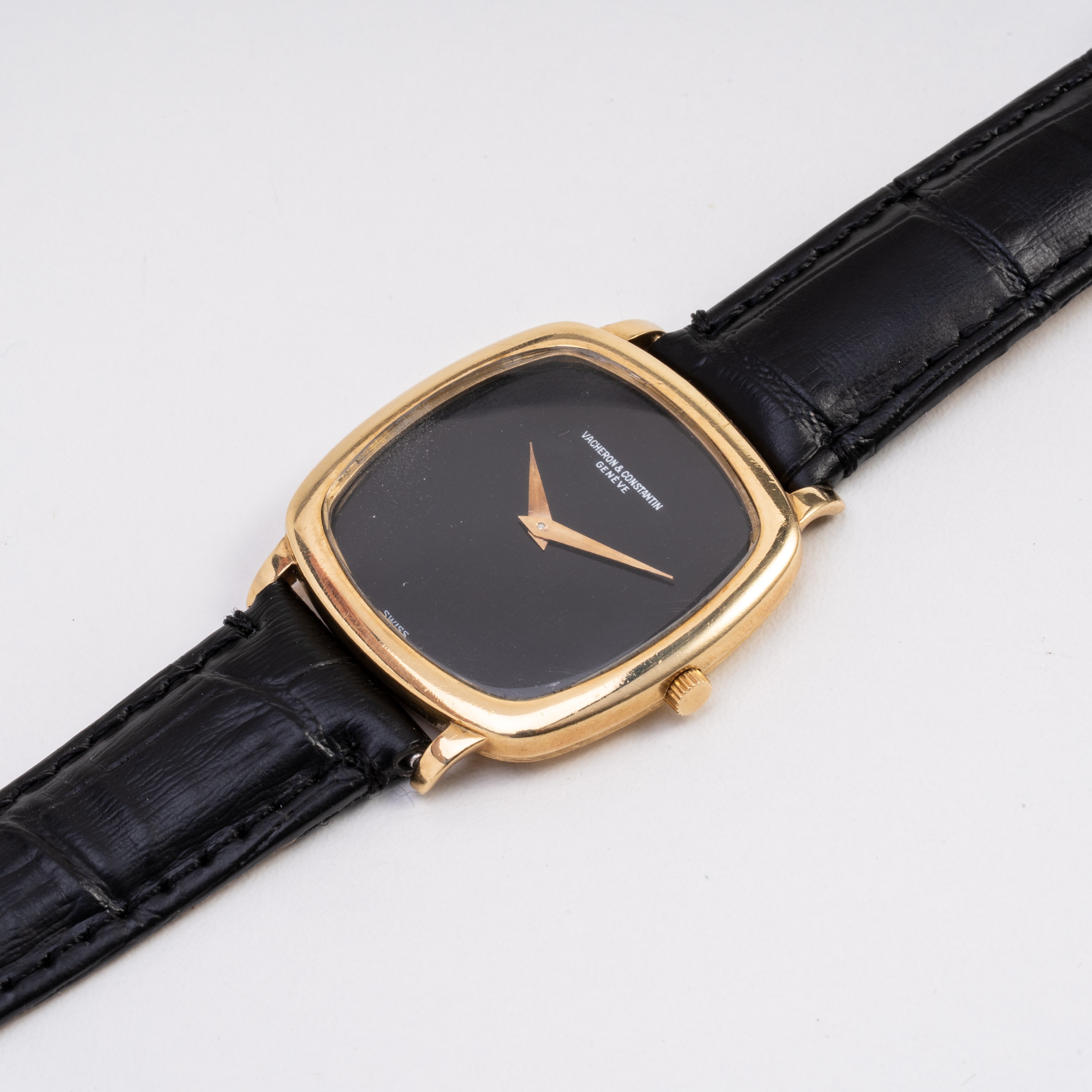 VACHERON CONSTANTIN OROLOGIO SOLO TEMPO IN ORO GIALLO 18 KT A CARICA MANUALE CON QUADRANTE ONICE