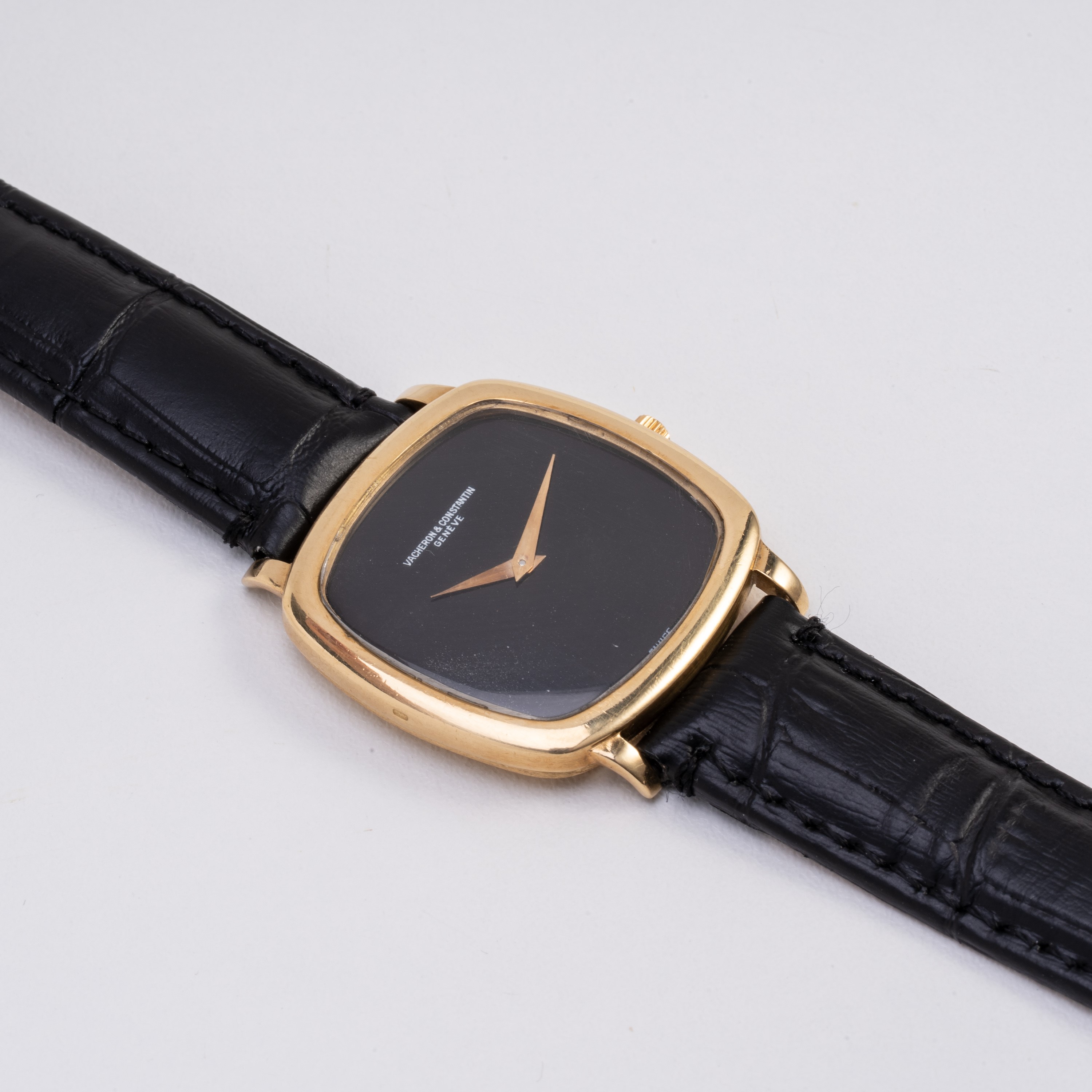 VACHERON CONSTANTIN OROLOGIO SOLO TEMPO IN ORO GIALLO 18 KT A CARICA MANUALE CON QUADRANTE ONICE