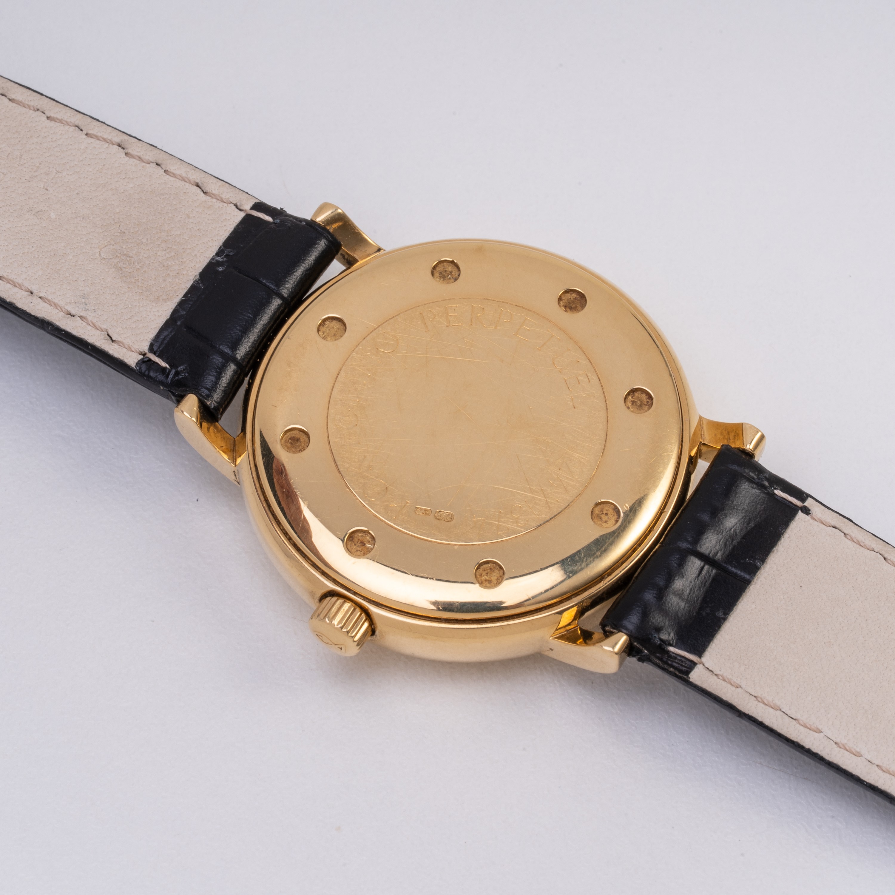 IWC - PORTOFINO PERPETUEL CALENDARIO PERPETUO A CARICA AUTOMATICA IN ORO GIALLO 18KT CON QUADRANT...