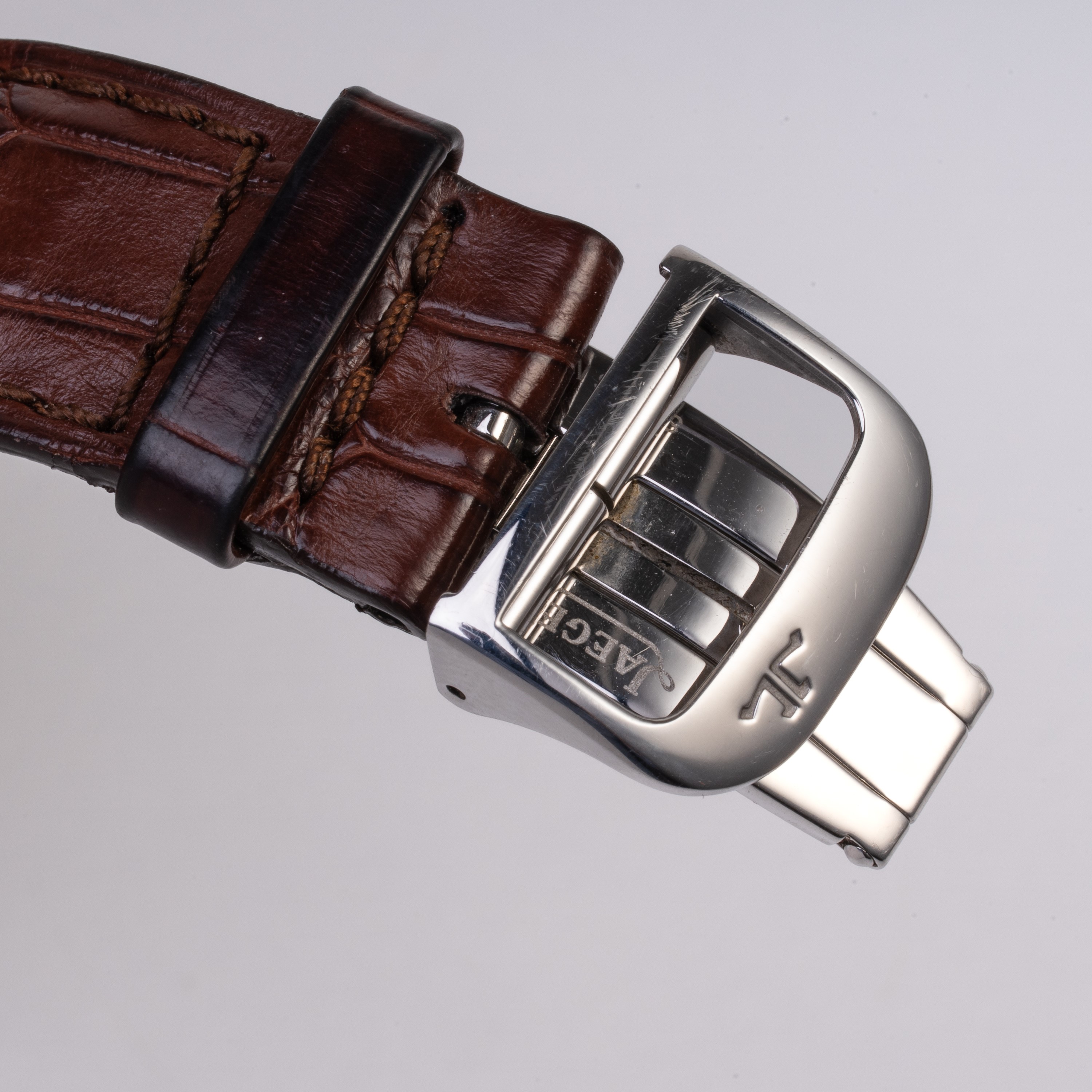 JAEGER LECOULTRE - MASTER CONTROL 8 DAYS OROLOGIO SOLO TEMPO A CARICA MANUALE IN ACCIAIO CON RISE...