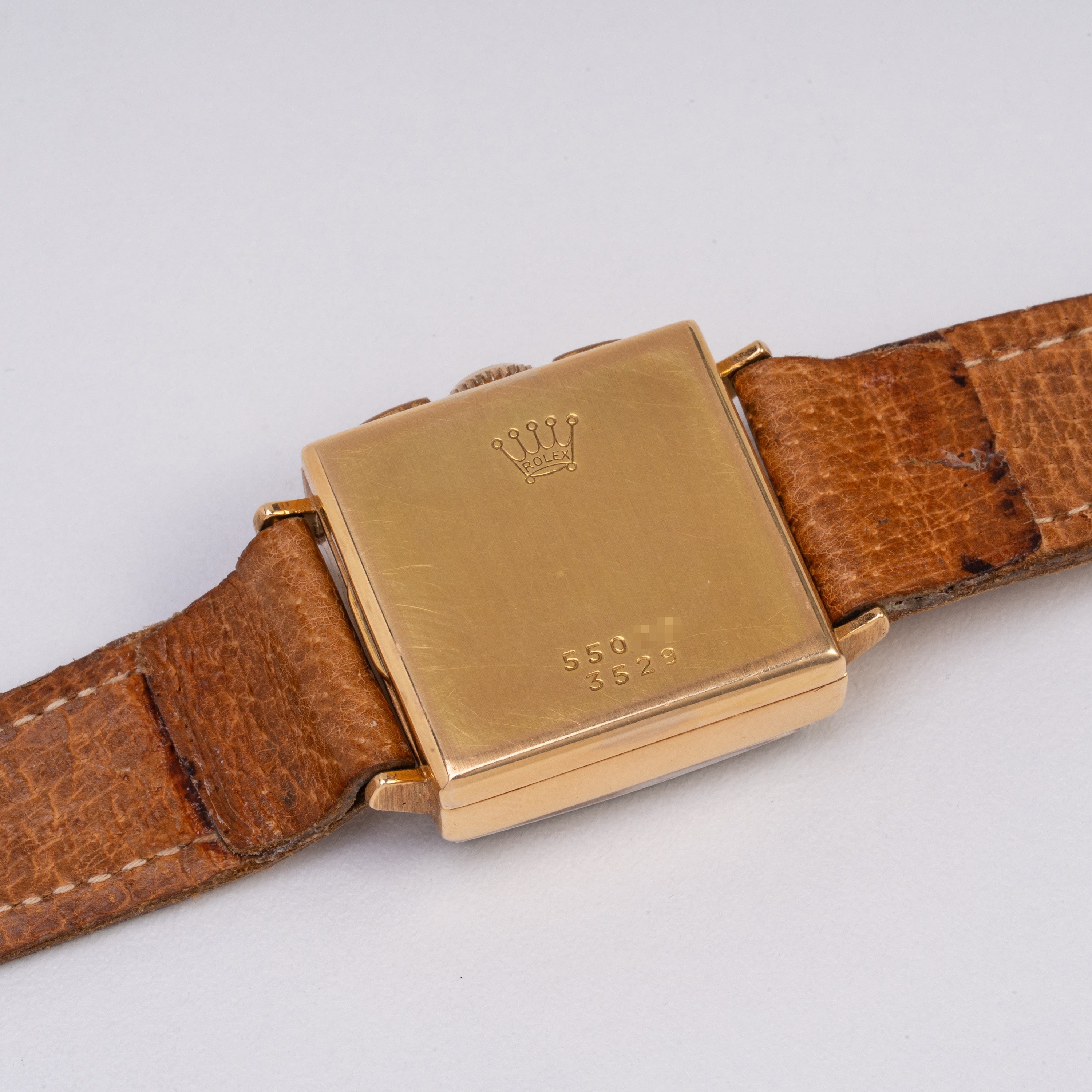 ROLEX - CRONOGRAFO CIOCCOLATINO CRONOGRAFO IN ORO GIALLO 18KT A CARICA MANUALE CON QUADRANTE BIAN...