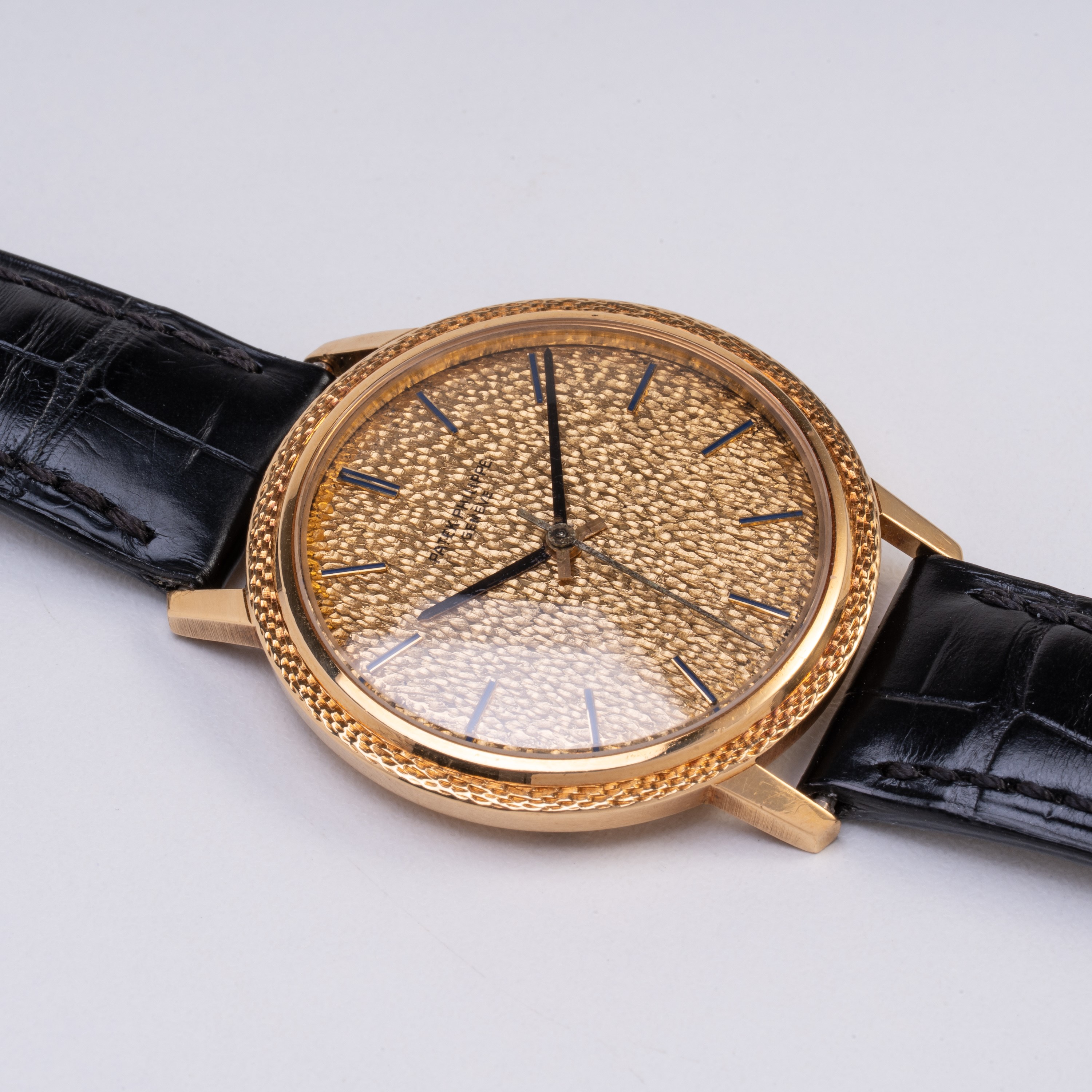 PATEK PHILIPPE - CALATRAVA OROLOGIO SOLO TEMPO A CARICA AUTOMATICA IN ORO GIALLO 18KT CON CASSA E...