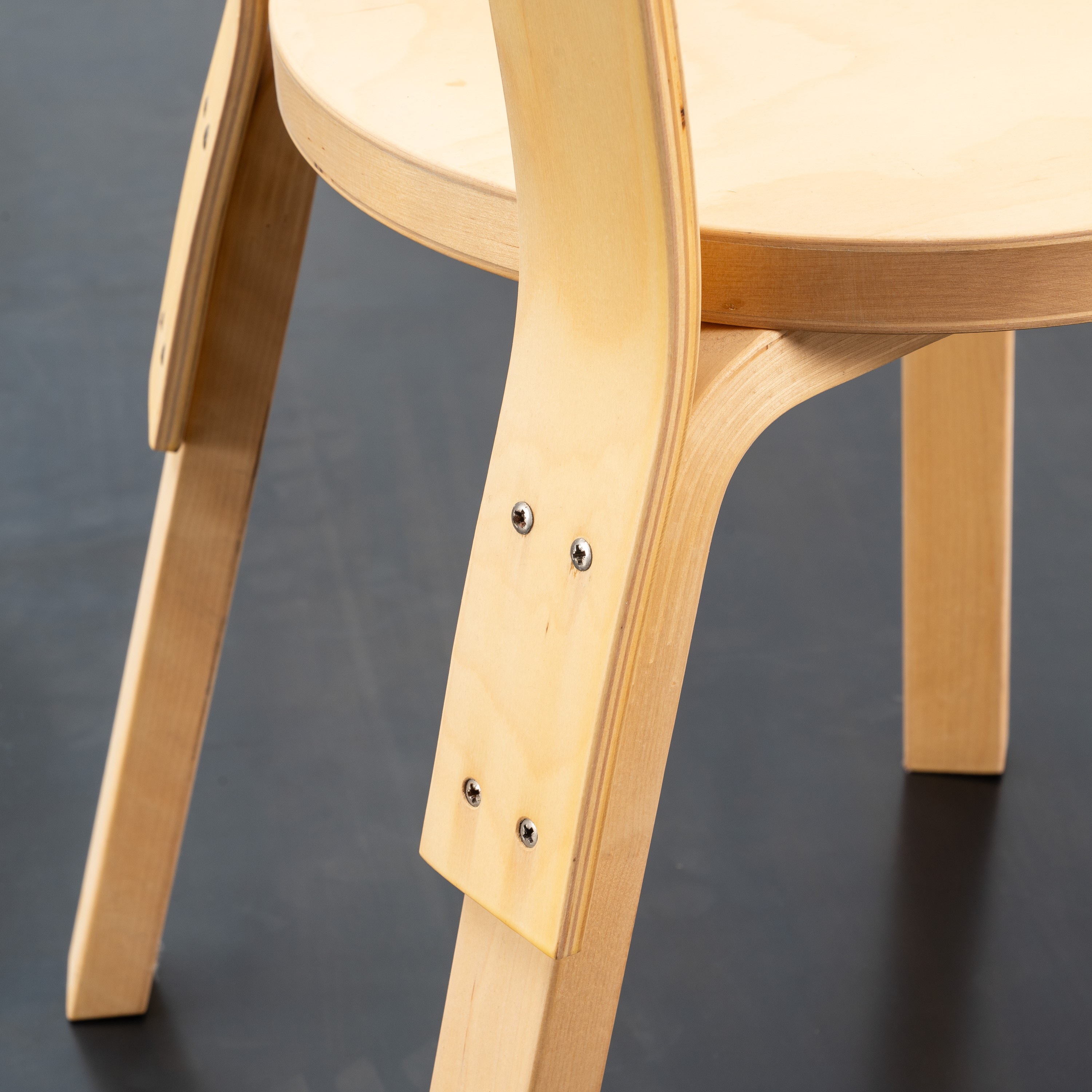 ALVAR AALTO, SET DI QUATTRO SEDIE