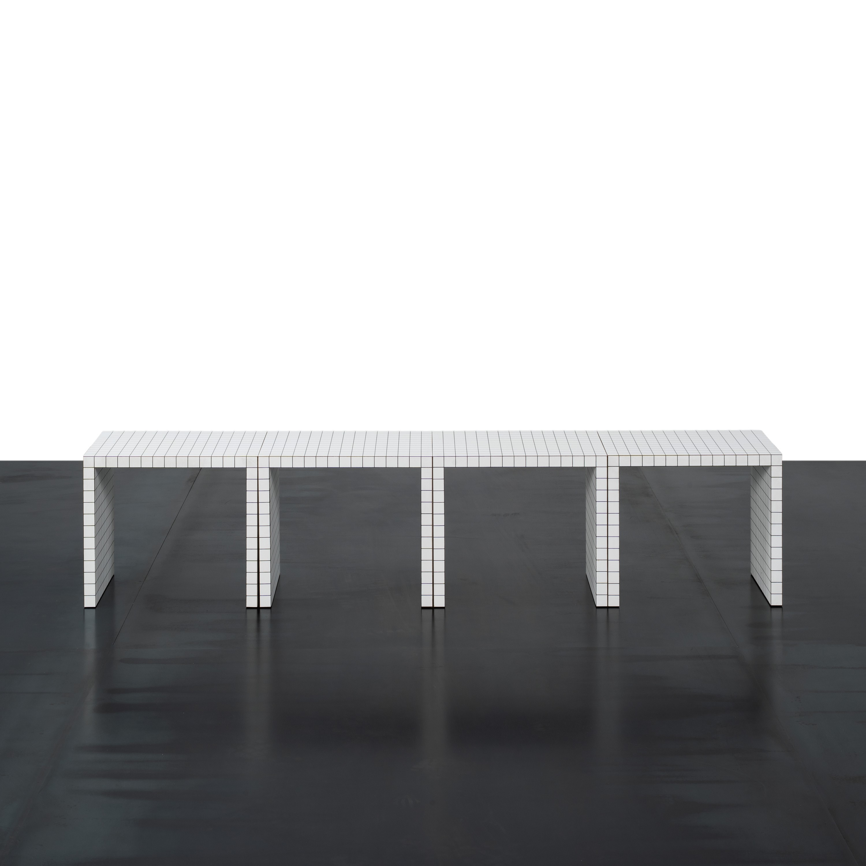 SUPERSTUDIO, SET QUATTRO COMODINI SERIE 'QUADERNA'