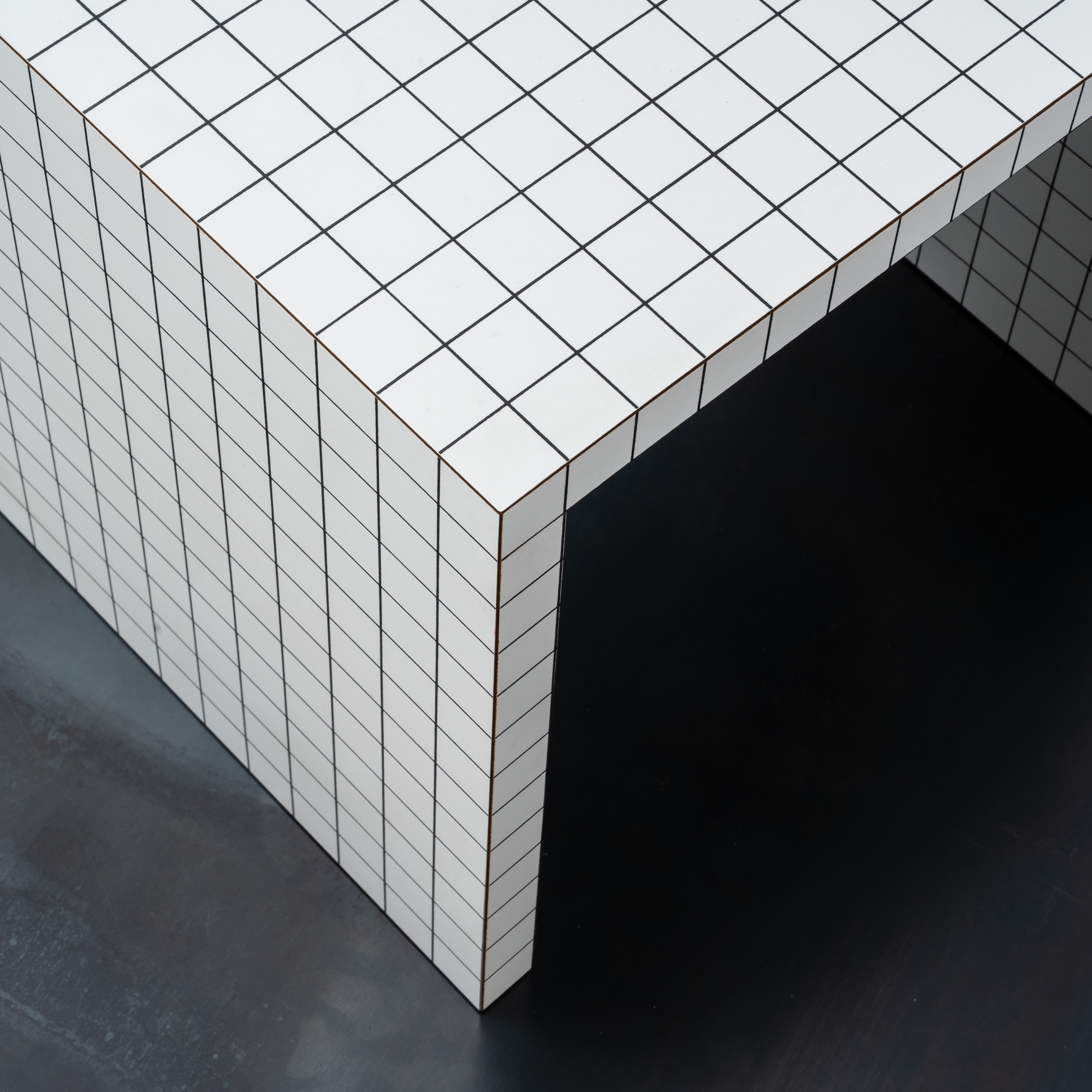 SUPERSTUDIO, SET QUATTRO COMODINI SERIE 'QUADERNA'