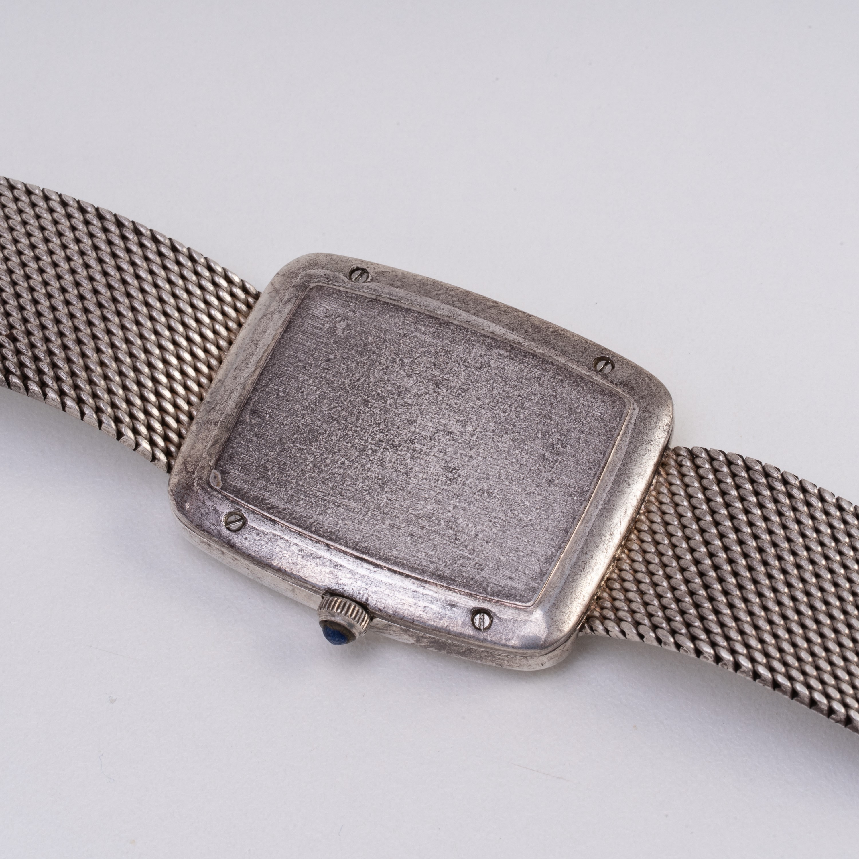 OMEGA - DE VILLE OROLOGIO SOLO TEMPO A CARICA MANUALE IN ARGENTO CON BRACCIALE IN ARGENTO E QUADR...