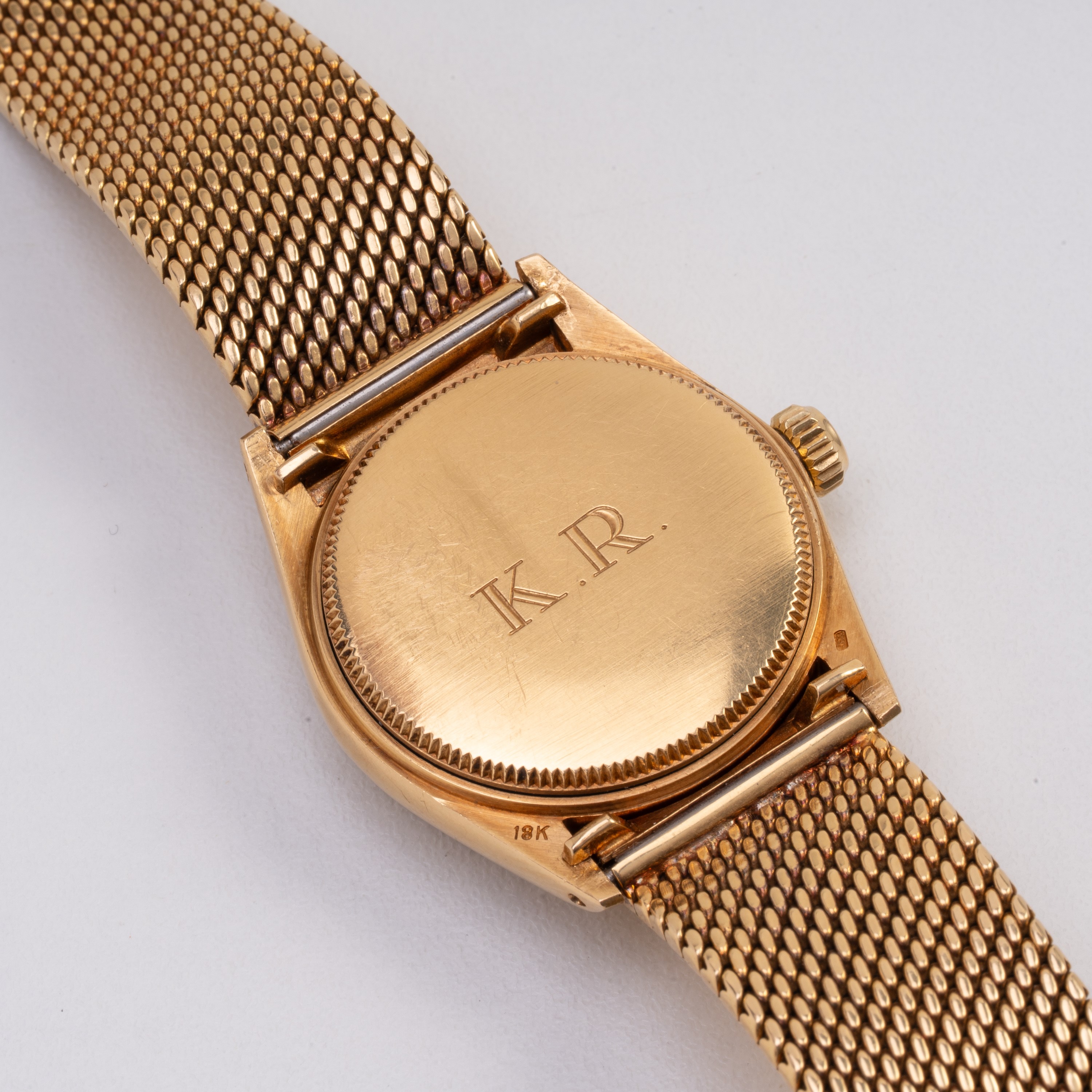 ROLEX - OYSTER PERPETUAL OROLOGIO SOLO TEMPO A CARICA AUTOMATICA IN ORO GIALLO 18KT CON BRACCIALE...