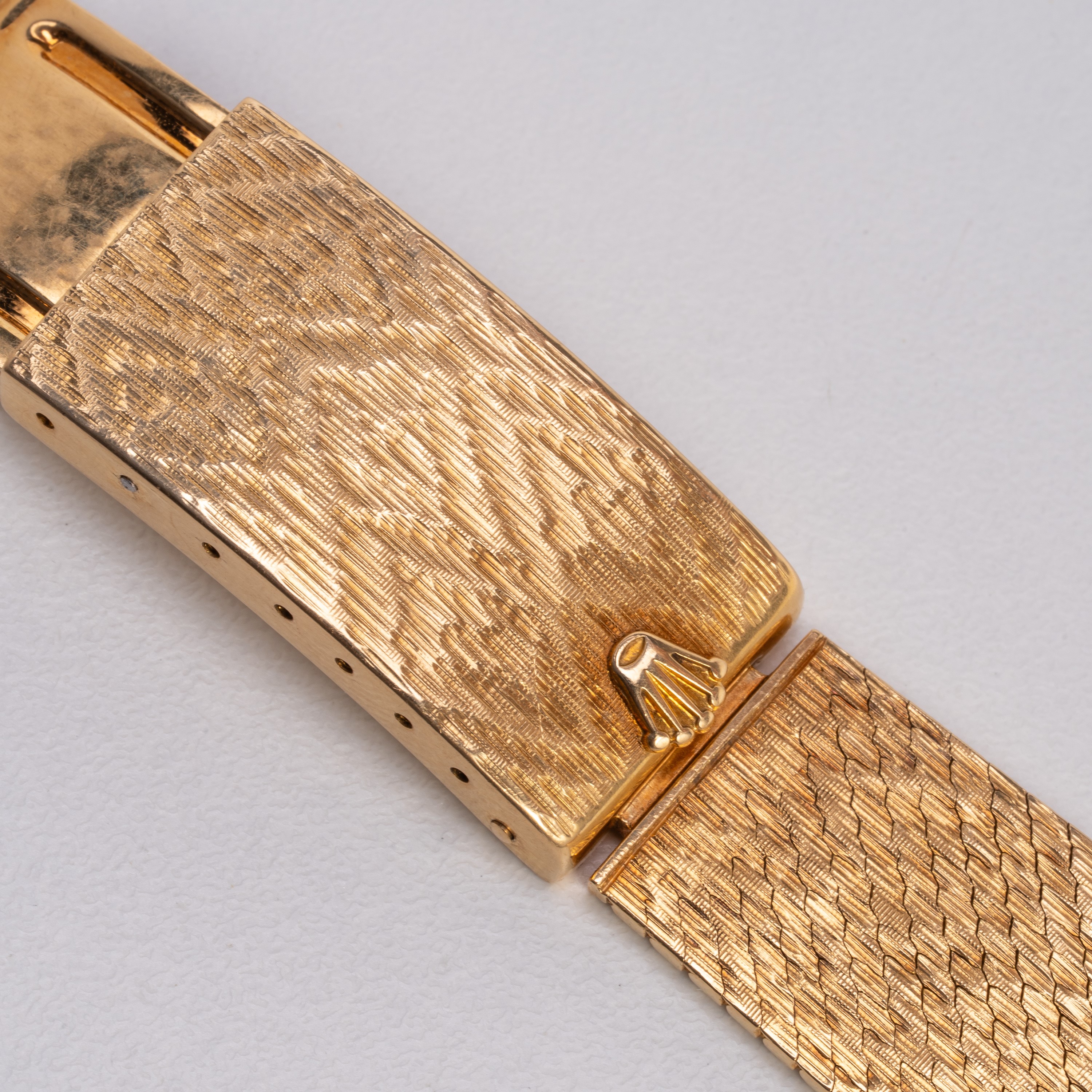 ROLEX - OYSTER PERPETUAL OROLOGIO SOLO TEMPO A CARICA AUTOMATICA IN ORO GIALLO 18KT CON BRACCIALE...