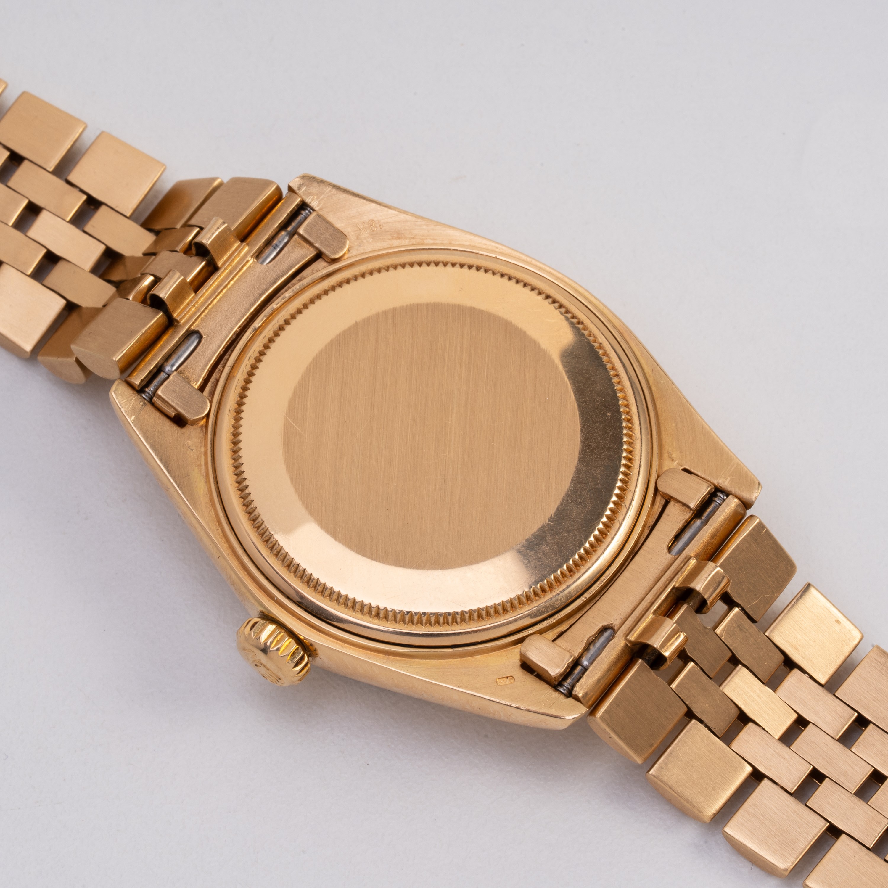 ROLEX - DATEJUST OROLOGIO SOLO TEMPO A CARICA AUTOMATICA IN ORO GIALLO 18KT CON BRACCIALE JUBILEE...