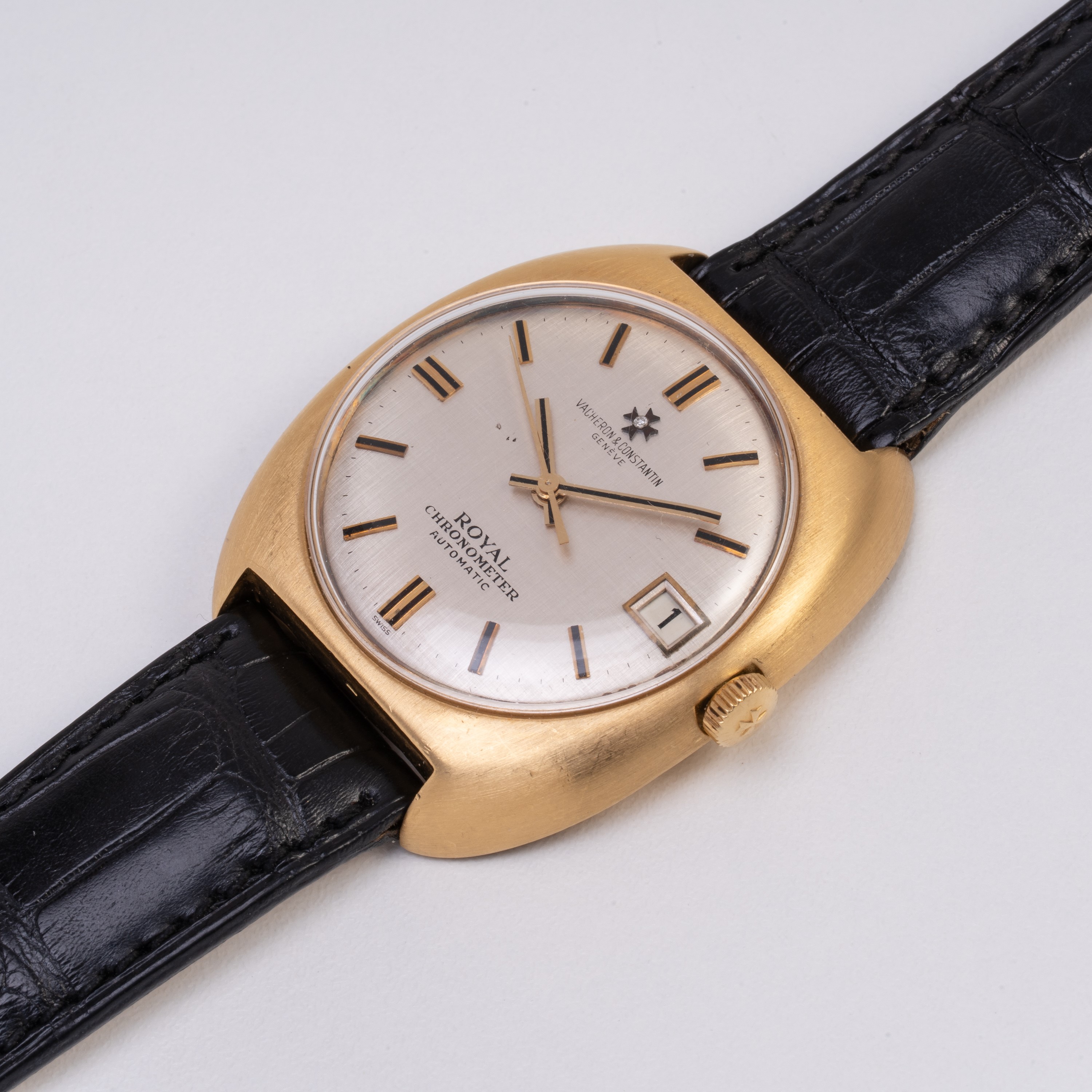 VACHERON CONSTANTIN - CHRONOMETRE ROYAL OROLOGIO SOLO TEMPO A CARICA AUTOMATICA IN ORO GIALLO 18K...