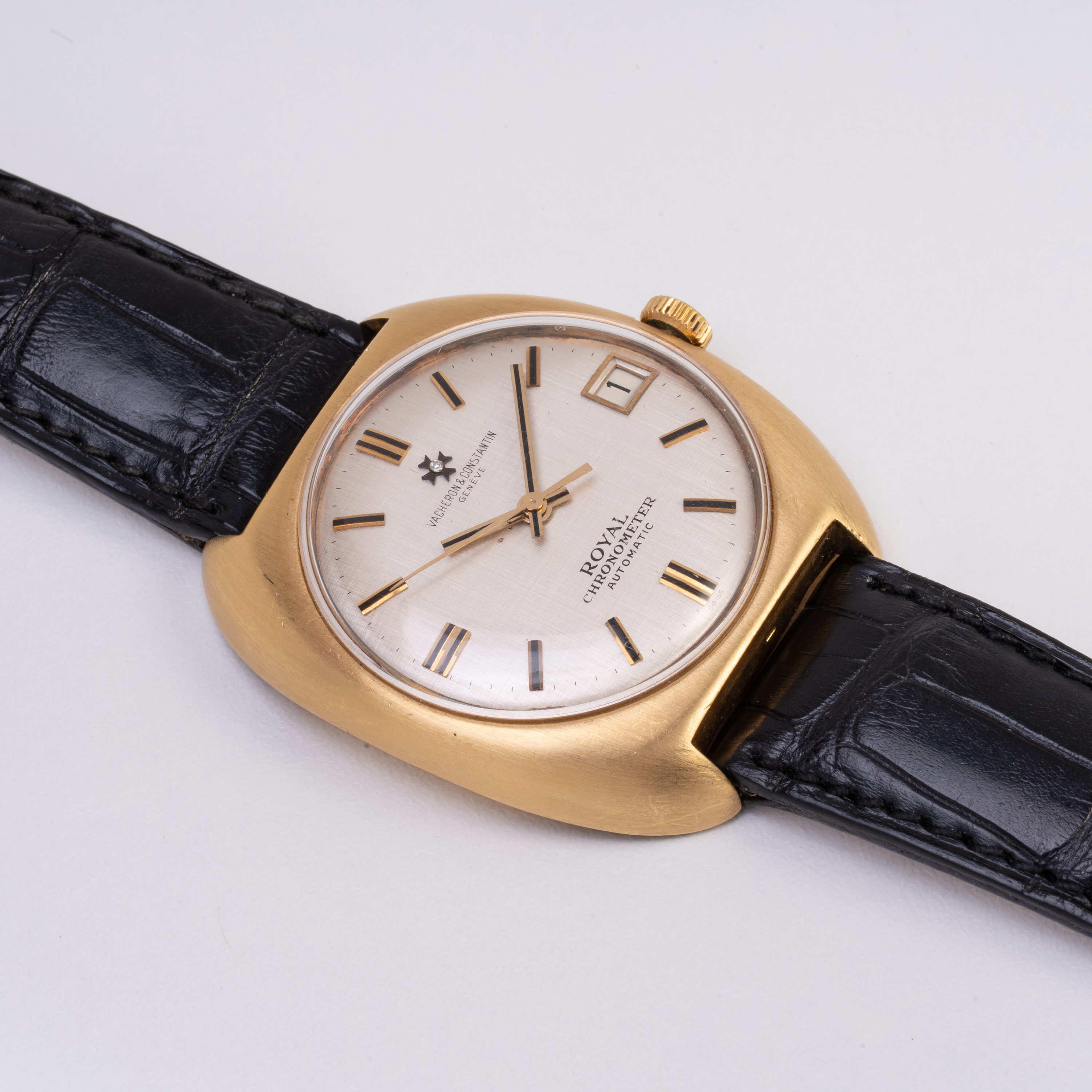 VACHERON CONSTANTIN - CHRONOMETRE ROYAL OROLOGIO SOLO TEMPO A CARICA AUTOMATICA IN ORO GIALLO 18K...